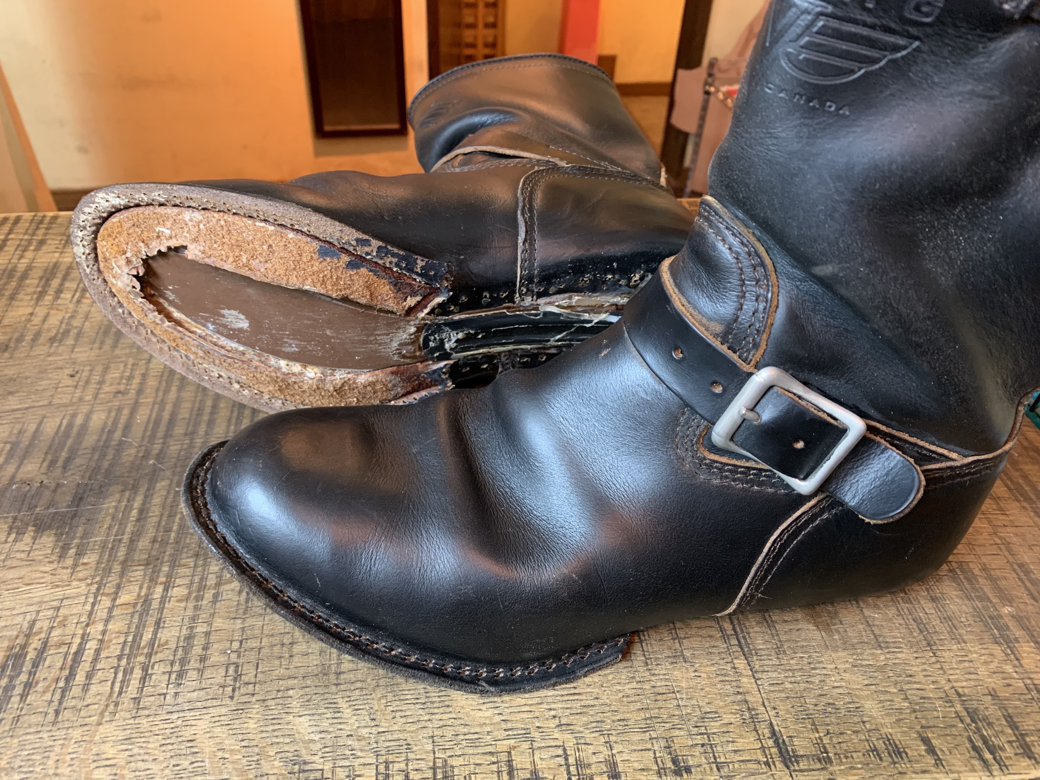 Viberg (ヴァイバー、ビバーグ) エンジニアブーツ ダブルレザー