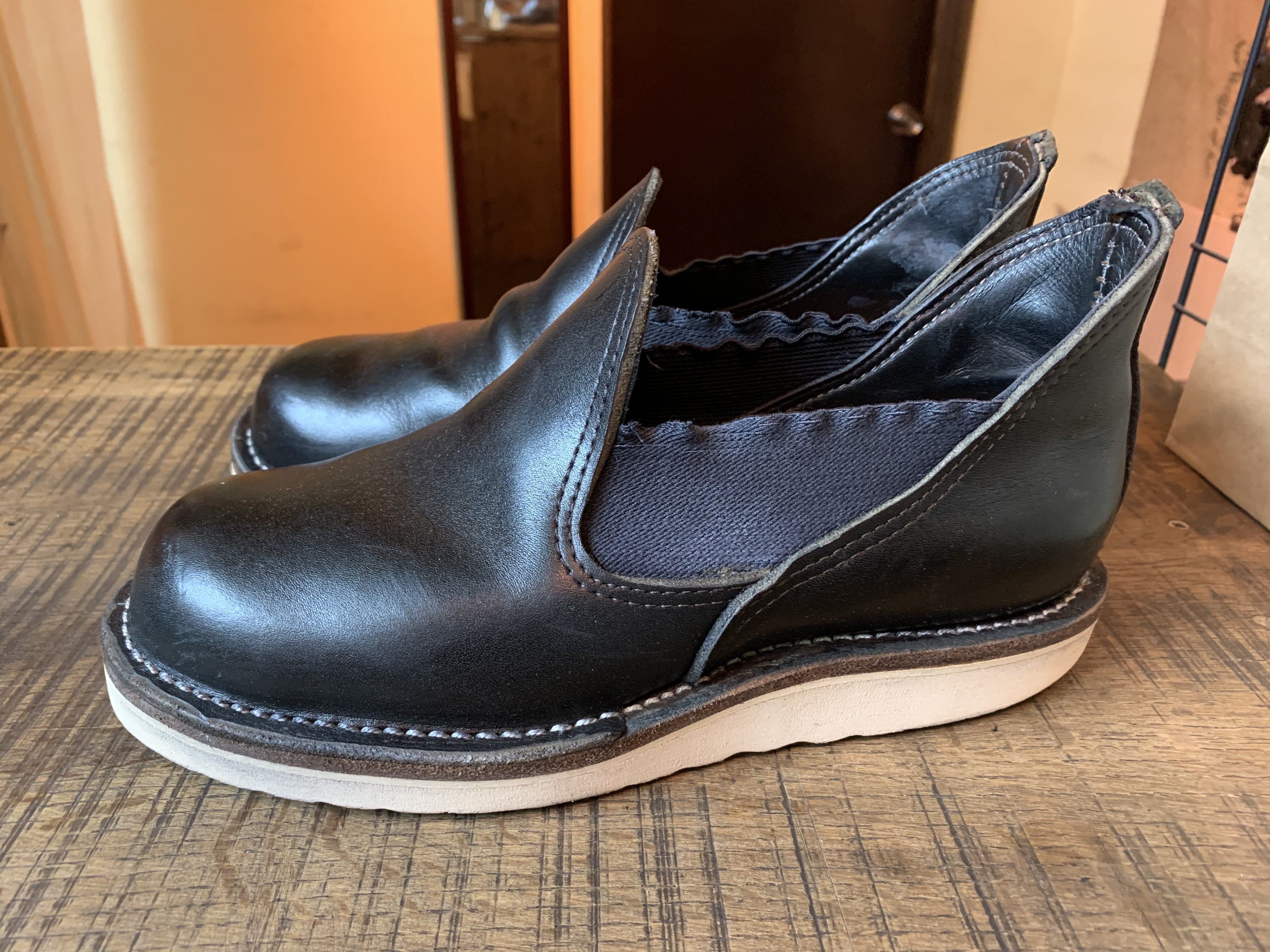 Wesco(ウエスコ) サイドゴアブーツ ロメオ ゴム交換 vibram#4014