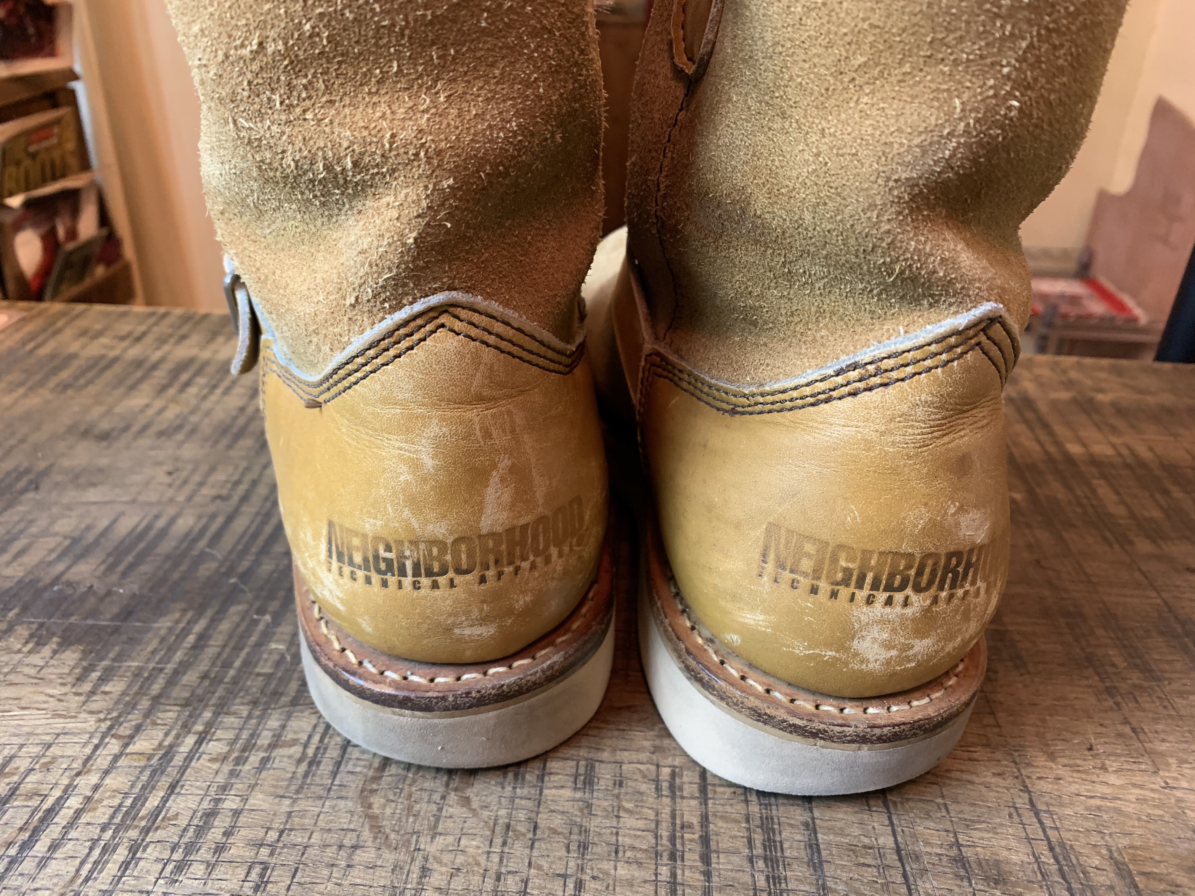 Viberg × NEIGHBORHOOD ショートシフトエンジニアブーツ vibram#2021