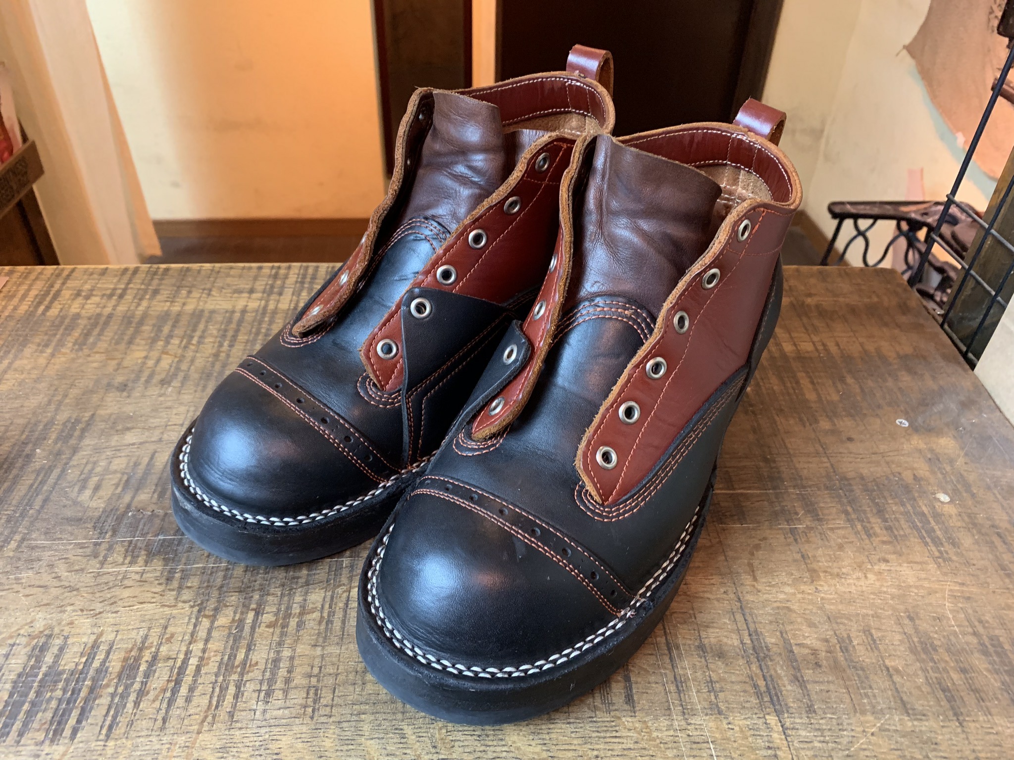 Baker'sBoots ベイカーズ オックスフォードブーツ vibram#2060ソール