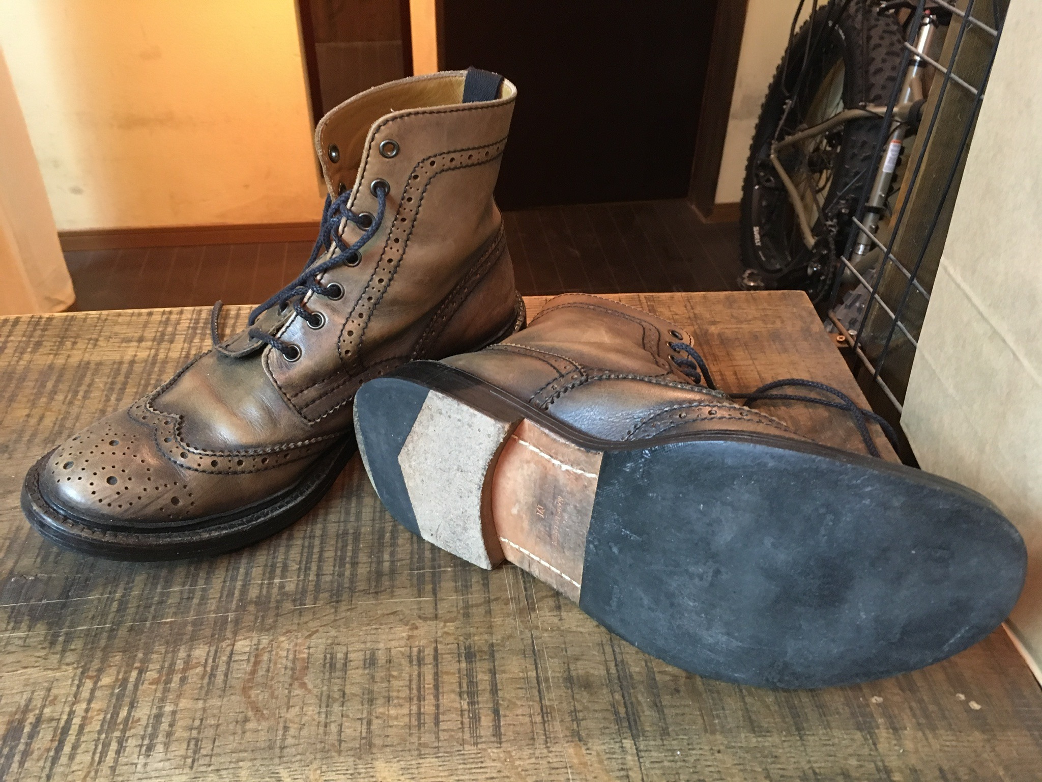 COMME des GARÇONS(コムデギャルソン) カントリーブーツ vibram