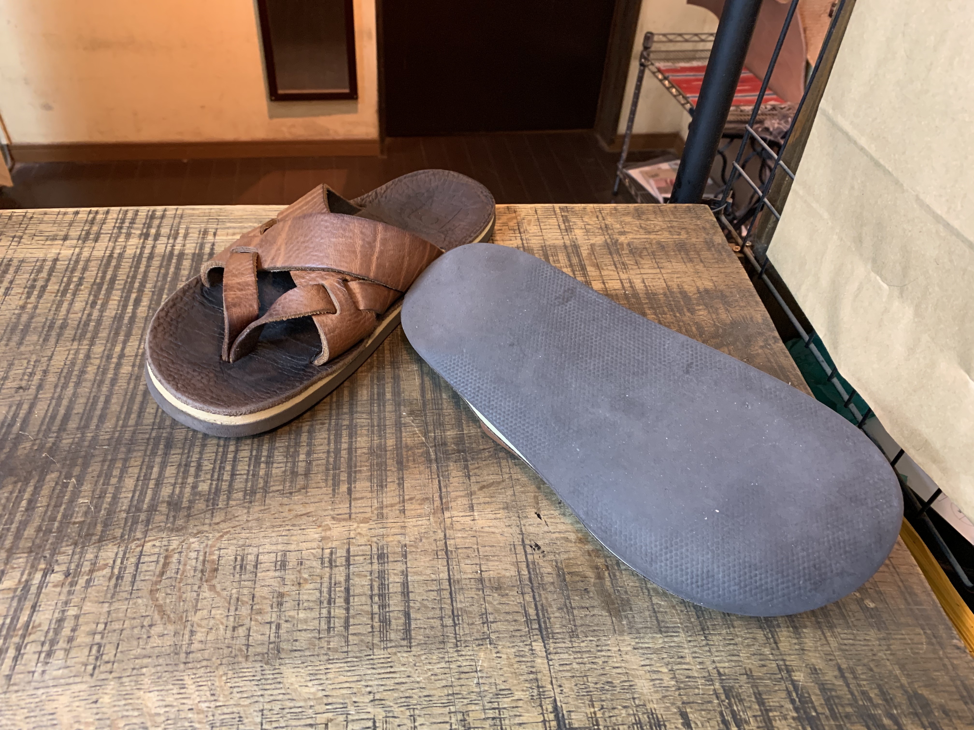 PADRONE パドローネ / MULE SANDAL [BLASCO] ミュールストラップ