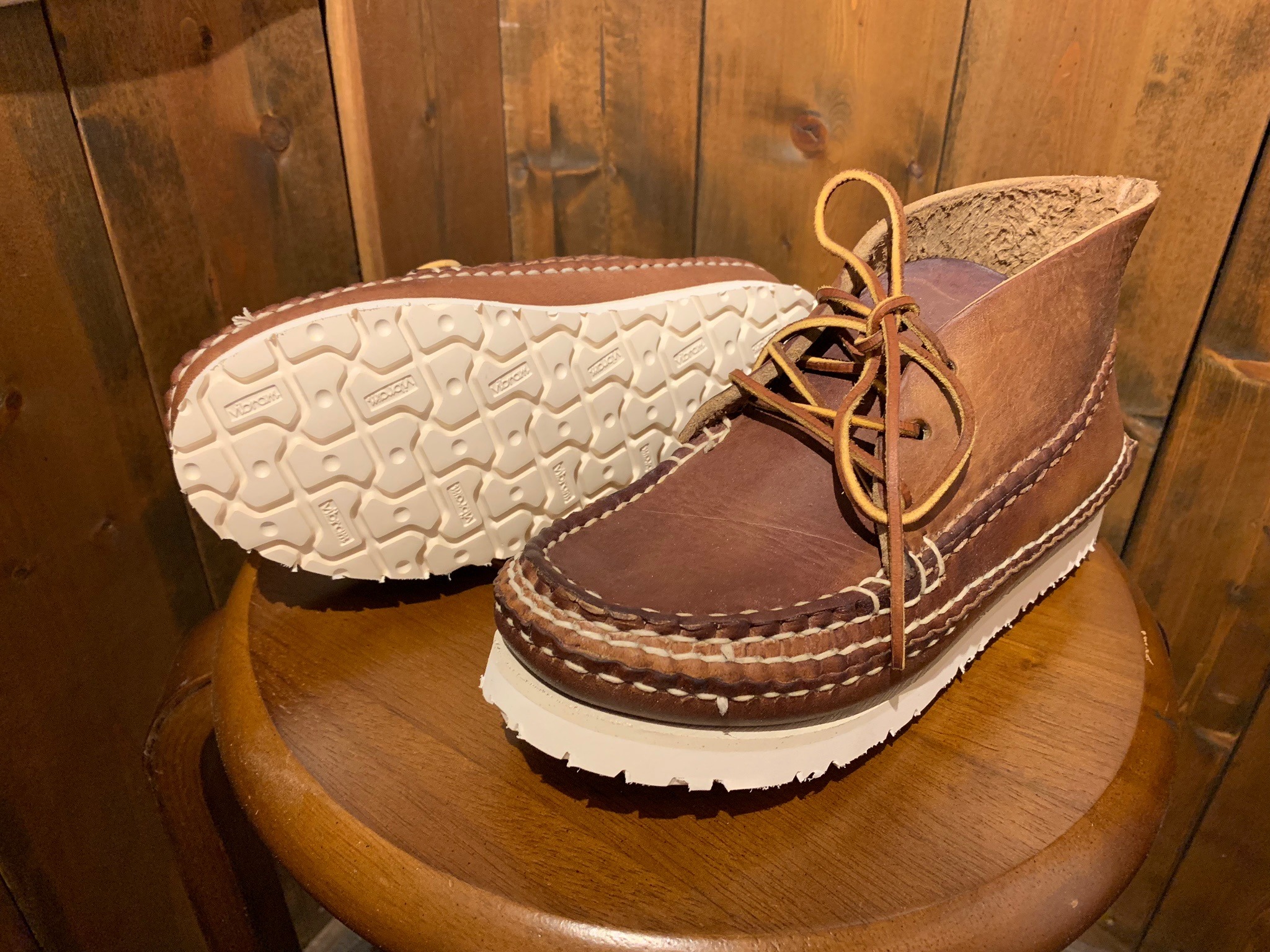 アローモカシン オリジナル ビンテージ ARROW MOCCASIN（アローモカシン）靴底をビリュケンソールで