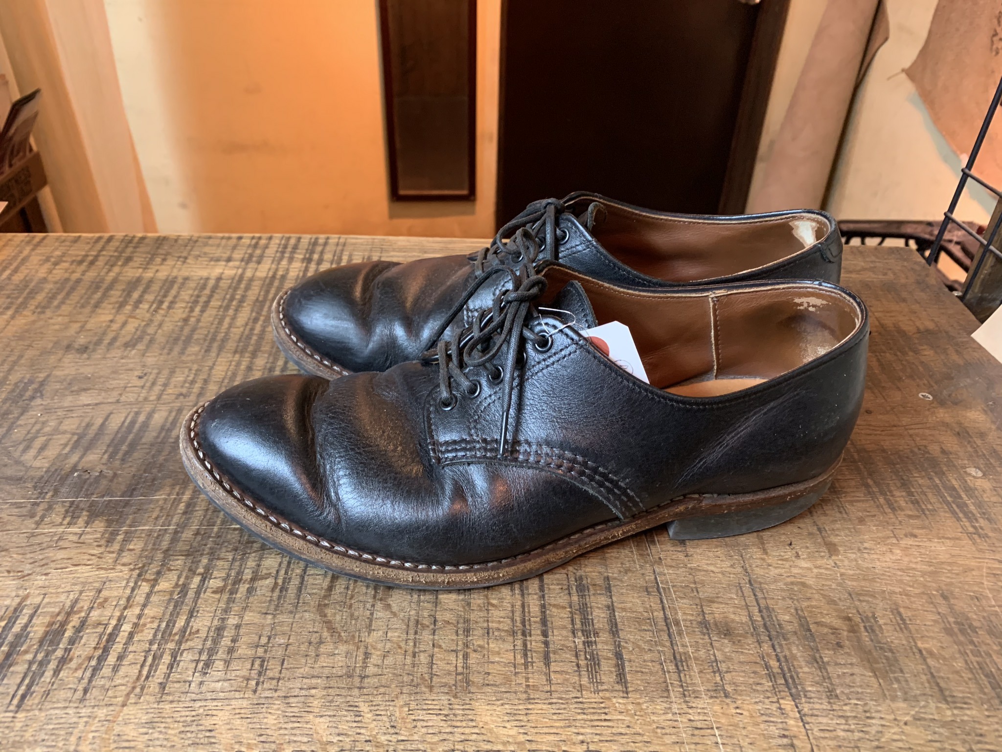 REDWING ベックマンオックスフォードブーツ 9047 vibramハーフソール