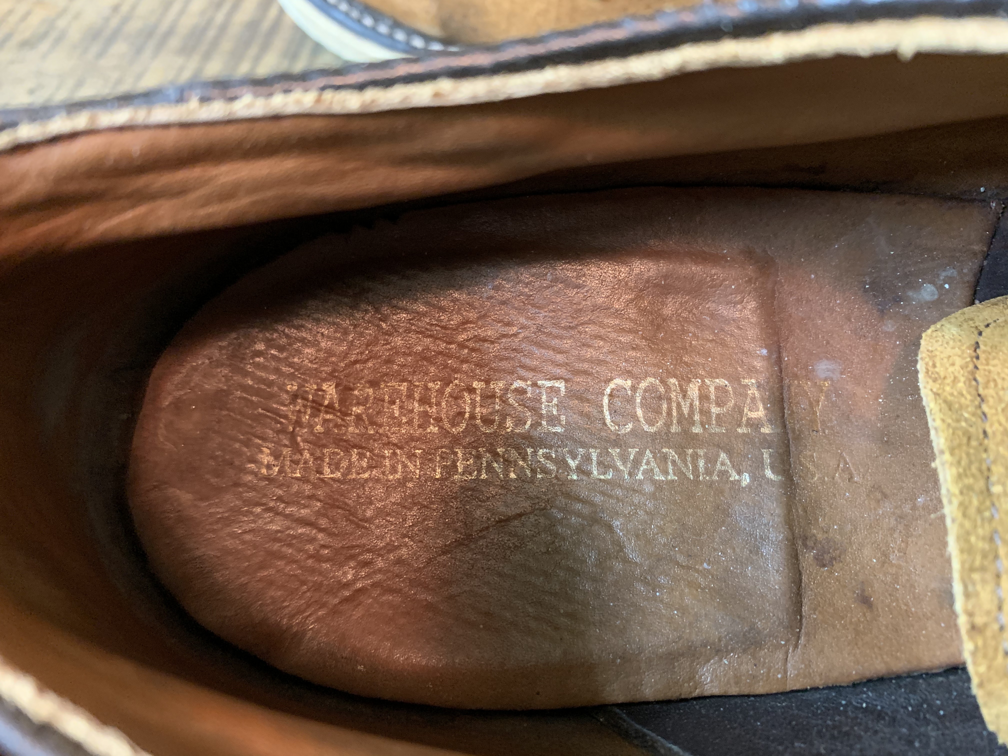 Cove shoe(コーブシュー) WAREHOUSE別注 ポストマンシューズ