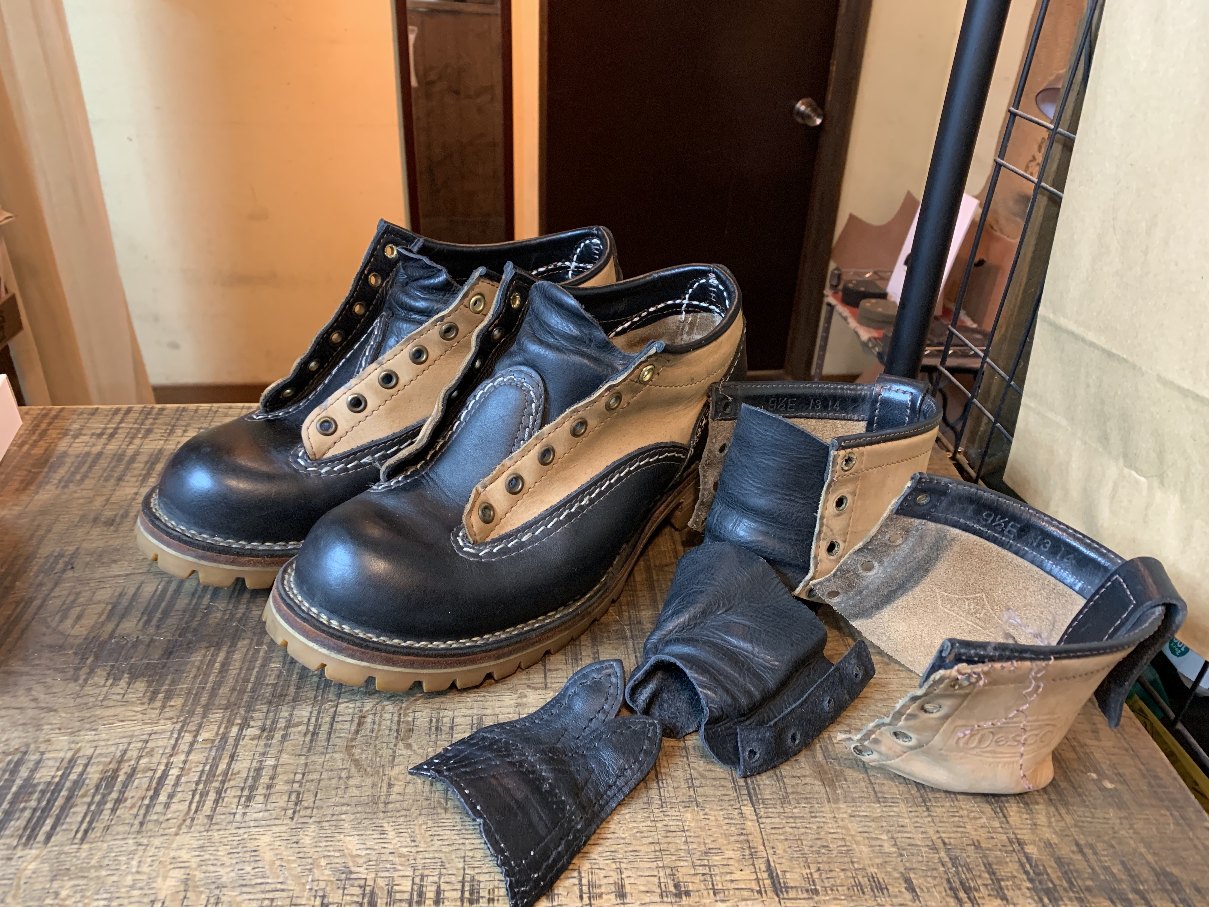 Wesco(ウエスコ) ジョブマスター シャフトカット: ソールリペア
