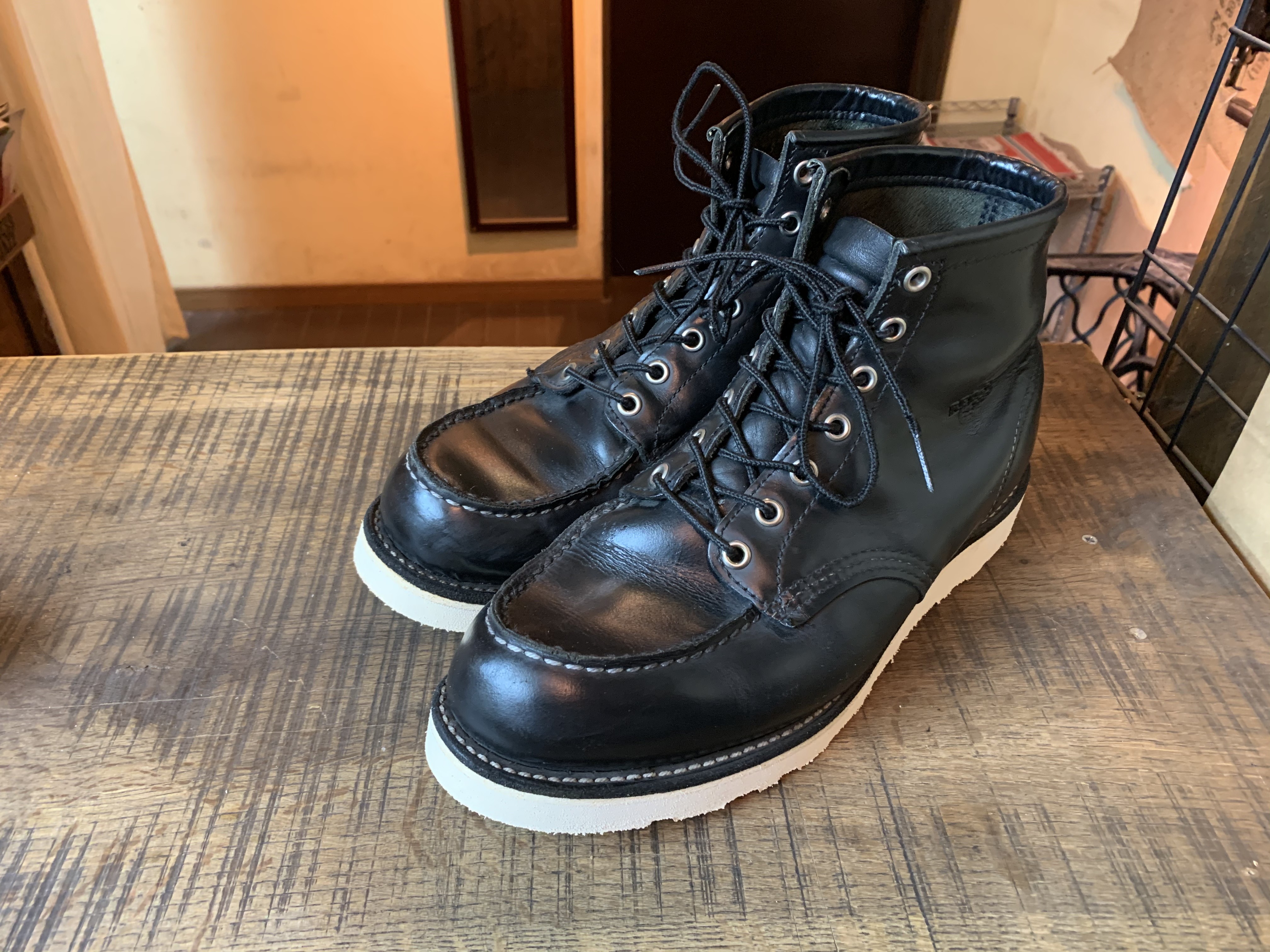 Redwing (レッドウイング) #8179 Classic moc vibram#4014ソール交換