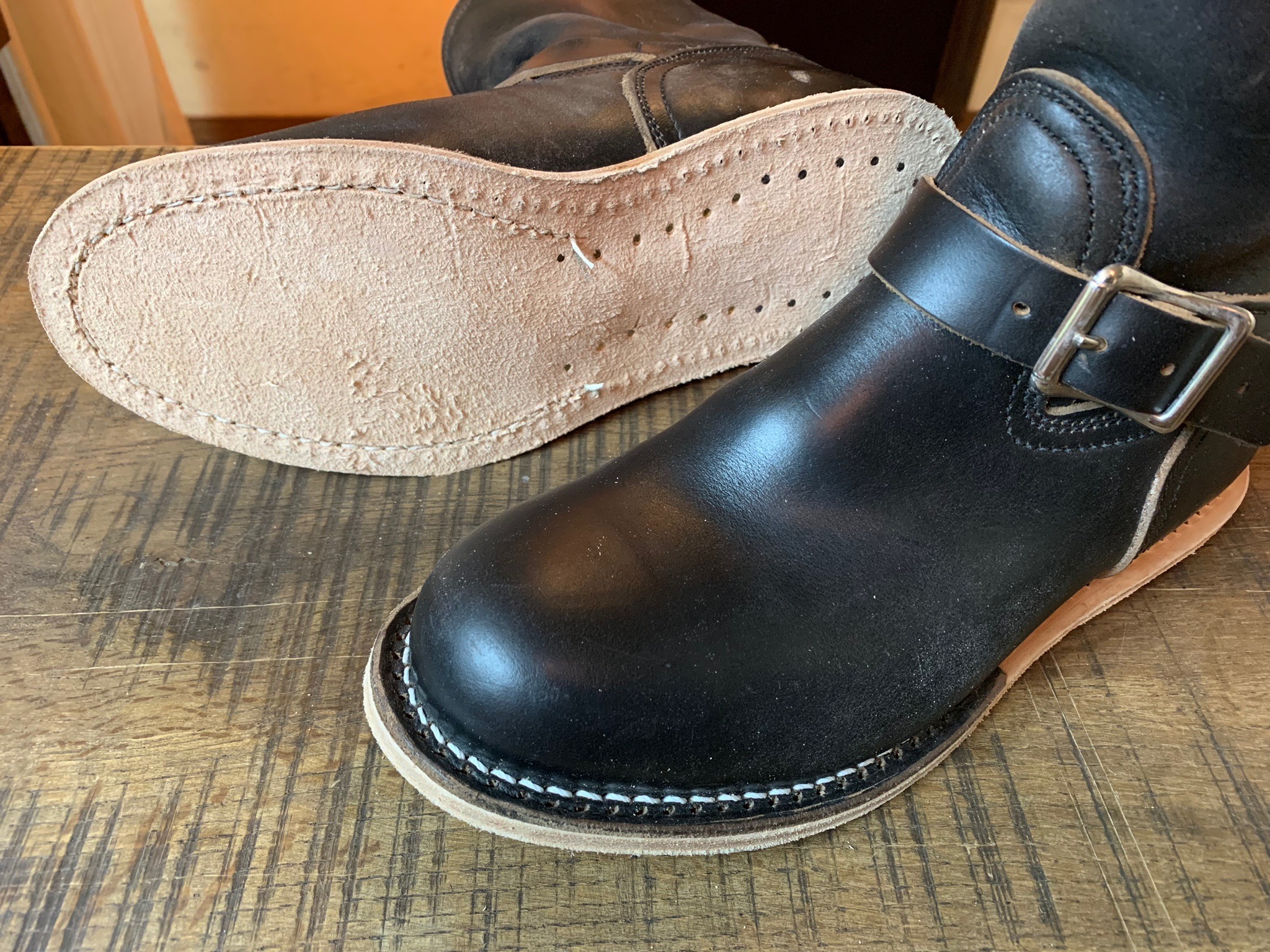 Viberg(ヴァイバー) エンジニアブーツ vibram#2021(サンド