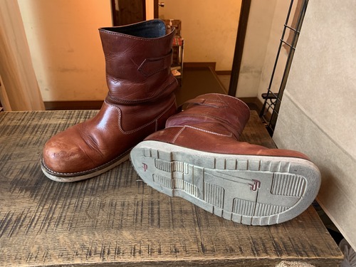 フットプリンツ ヒッコリー バックベルトエンジニアブーツ