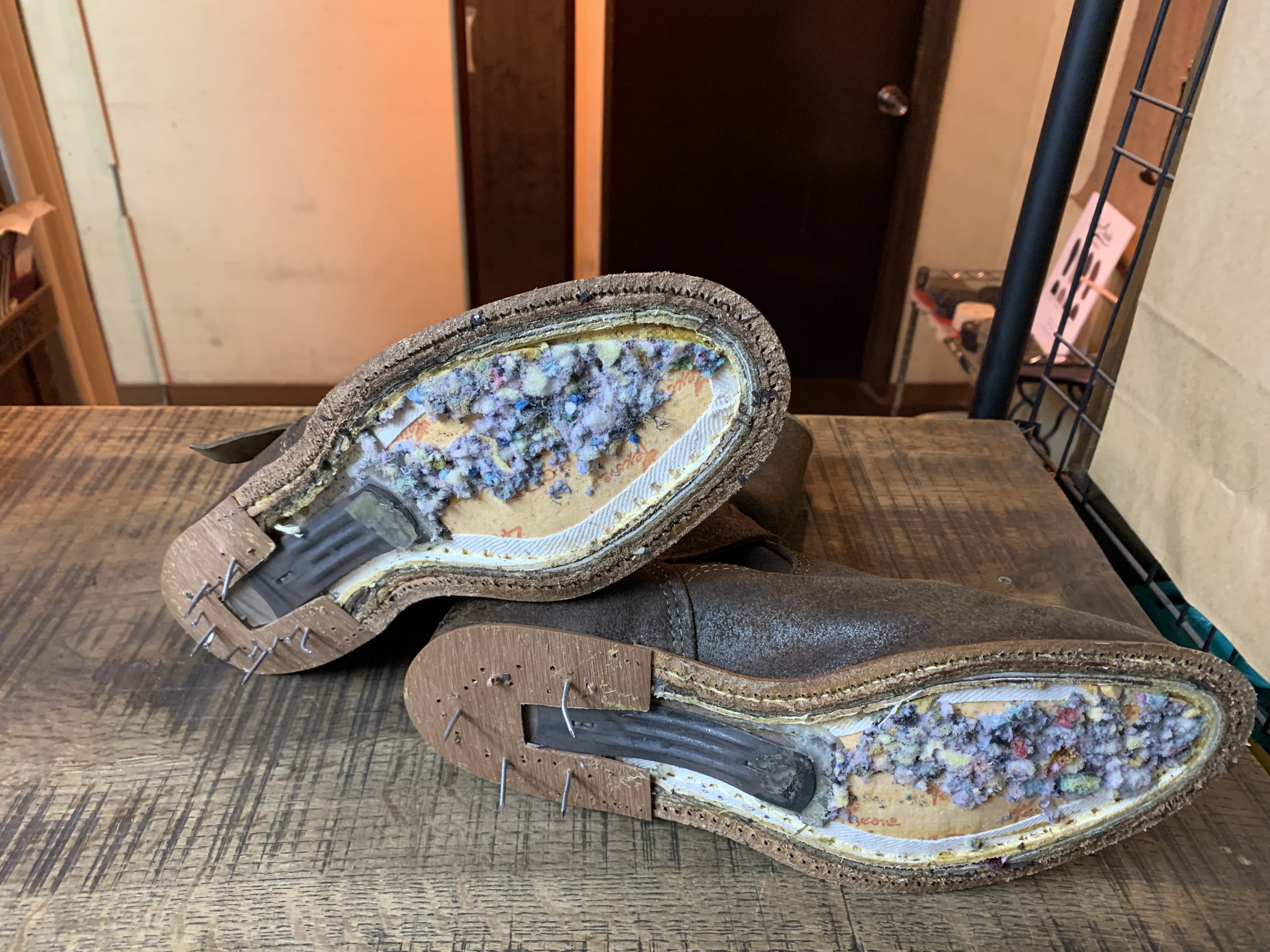 CHIPPEWA CHIPPEWA チペワ カスタムオールソール交換 ビブラム