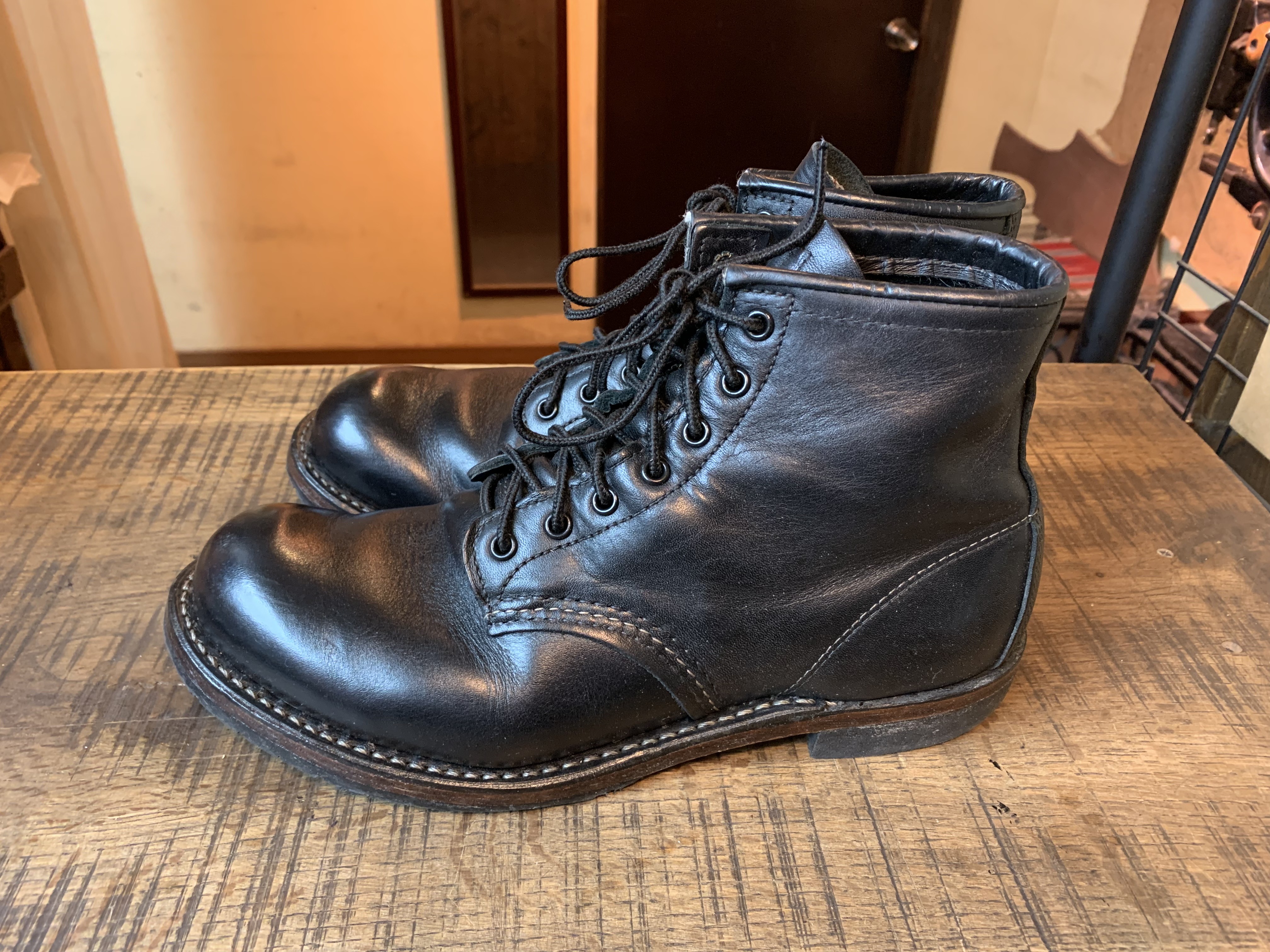 Redwing 9011 ベックマン Dr.sole Raw Cord ハーフソールカスタム