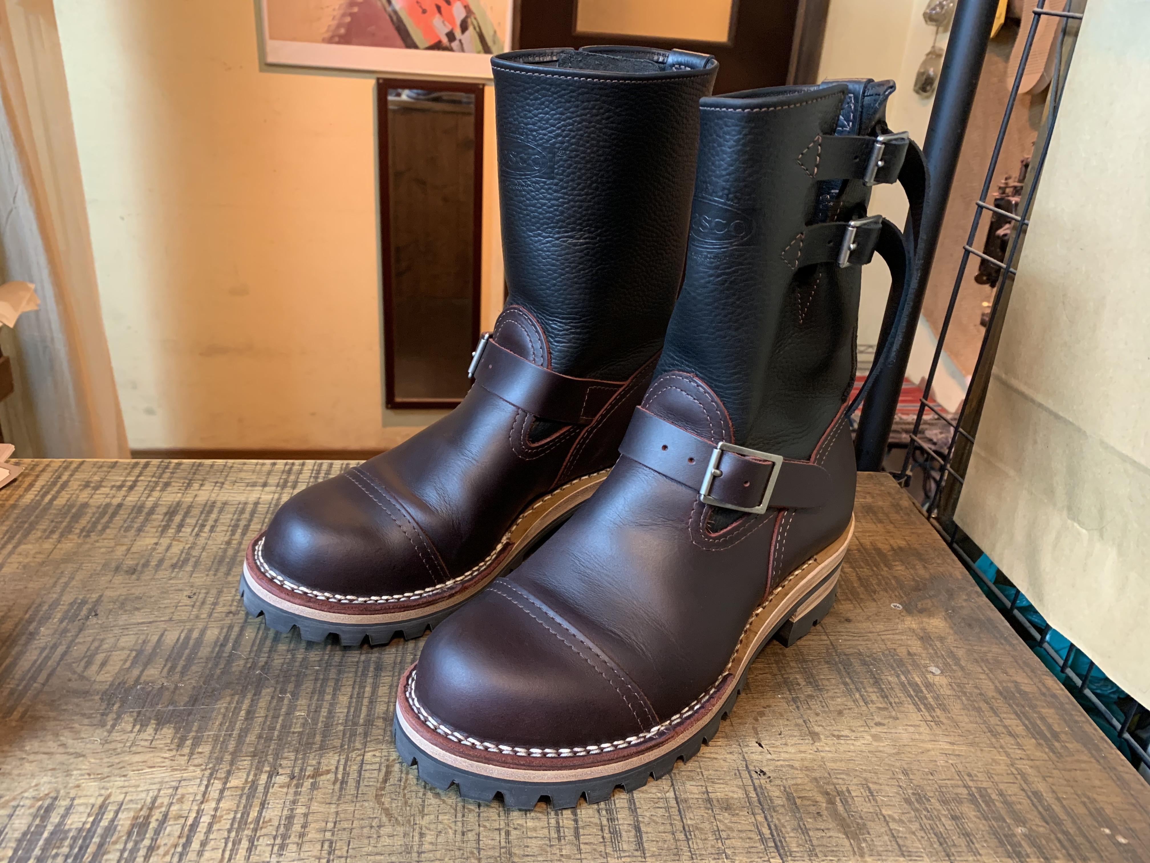 超目玉 1573.WESCO ウエスコ エンジニアブーツ ビブラムソール