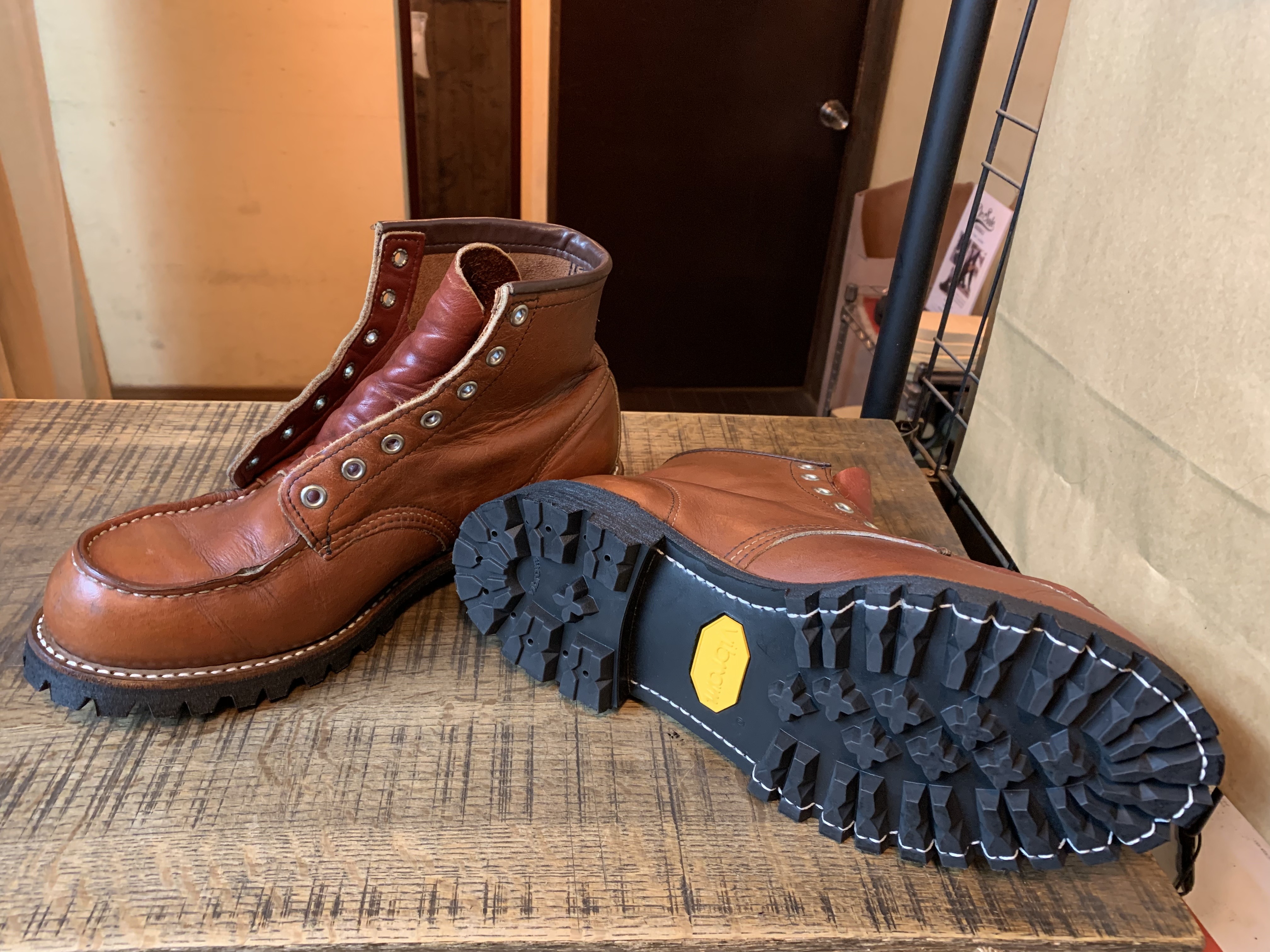 レッドウィング 875 25.5 アイリッシュセッター ソール新品 ビブラム RED WING 】レッドウィング アイリッシュセッター “875” オール