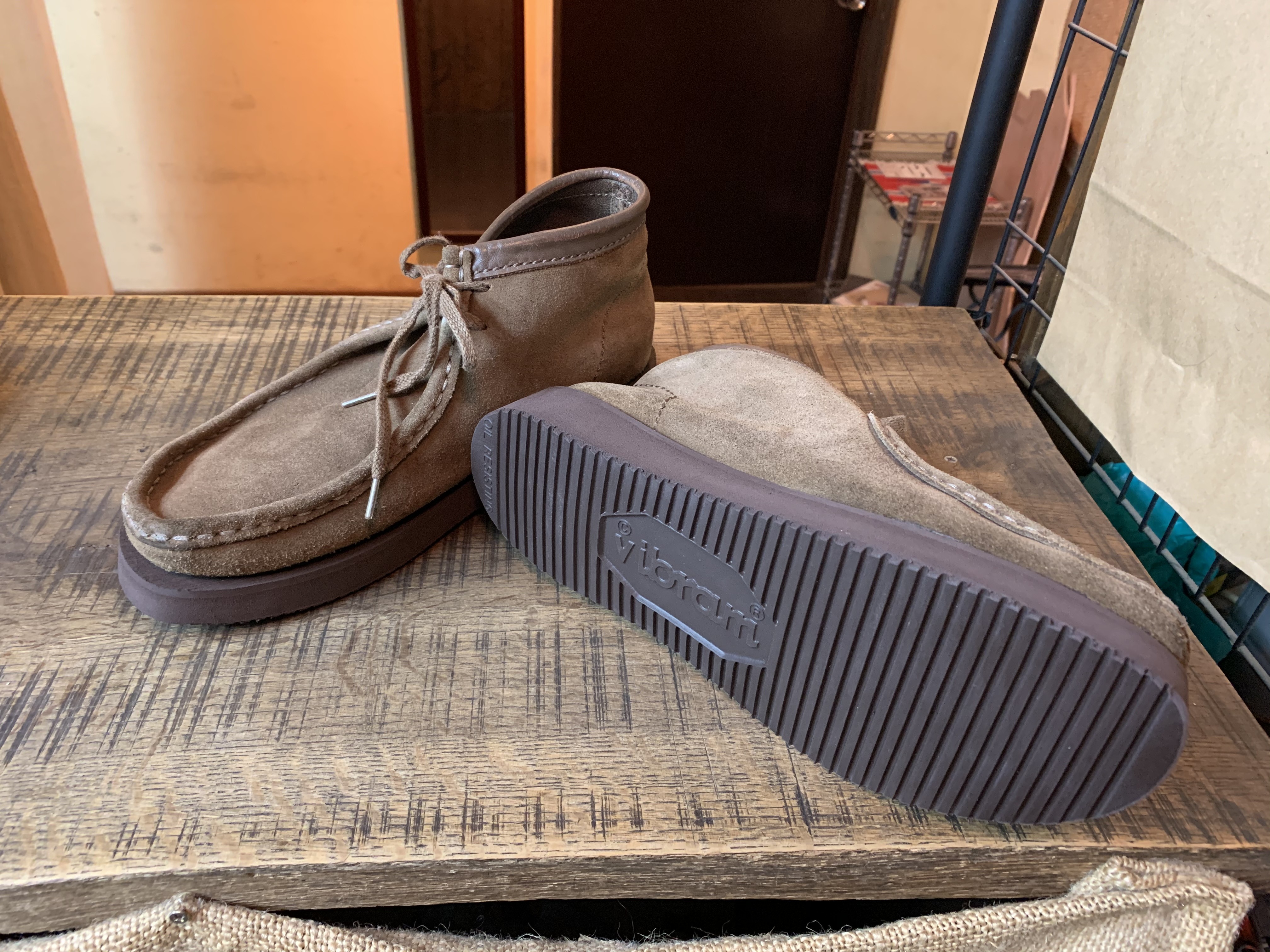 Clarks (クラークス) ワラビー vibram#2021ソール交換: ソール