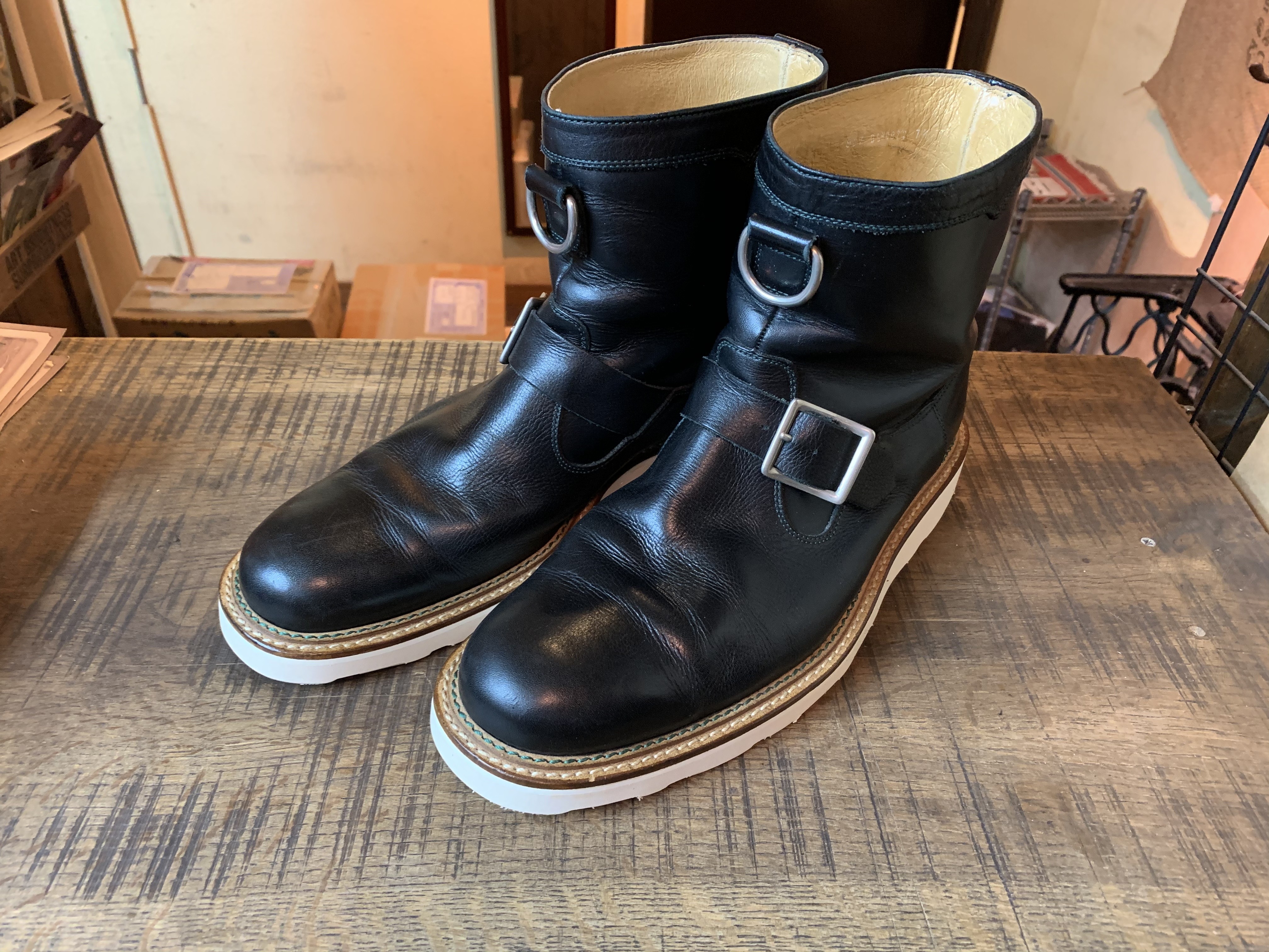 Dry Bones (ドライボーンズ) ローパーブーツ vibram#4014ソール交換