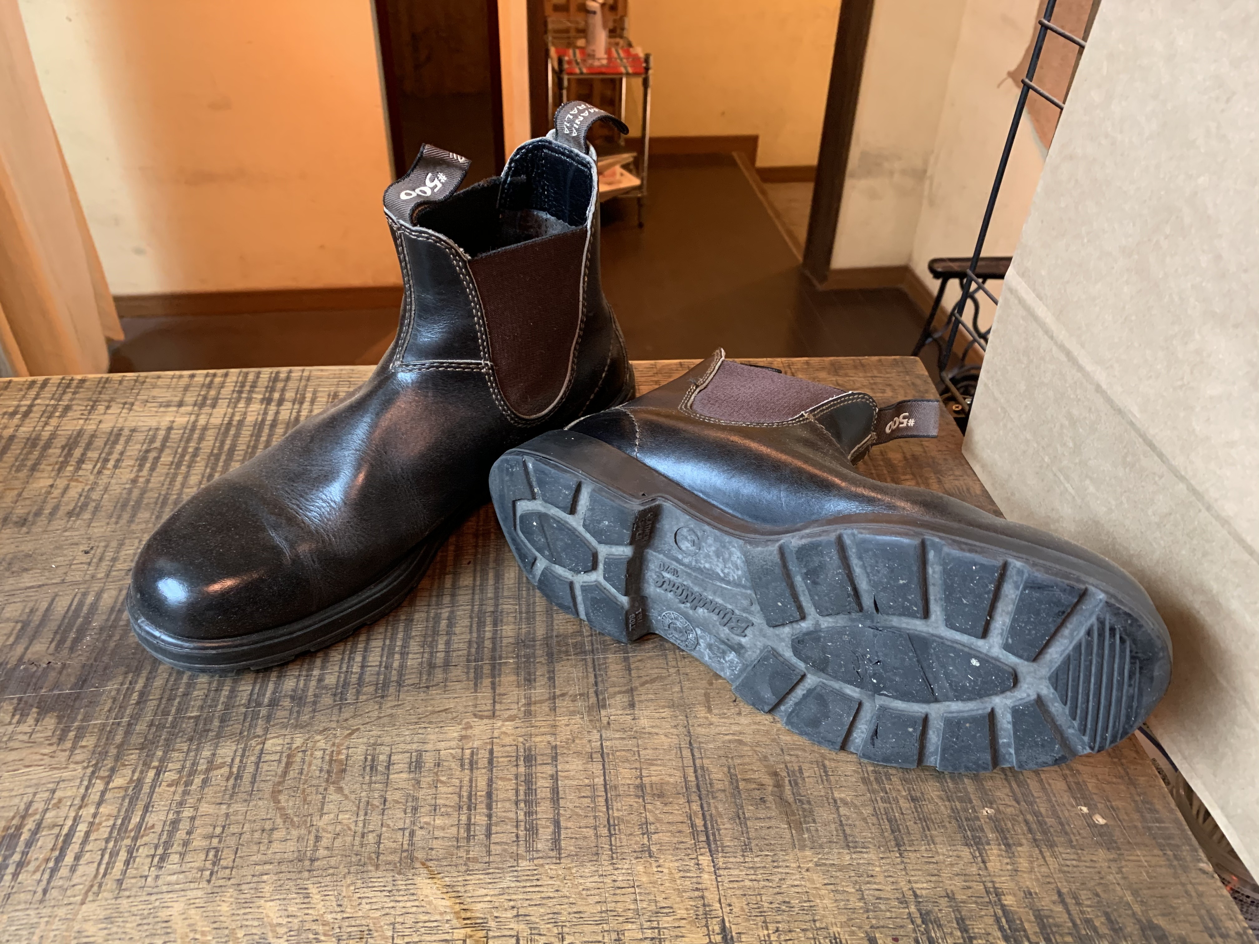 Blundstone(ブランドストーン) サイドゴアレインブーツ vibram
