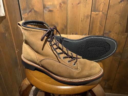 Redwing 2937 ラインマン 先芯抜き フラットボックス加工 Dr.soleカスタム: ソールリペア＆カスタム RED CLOUD