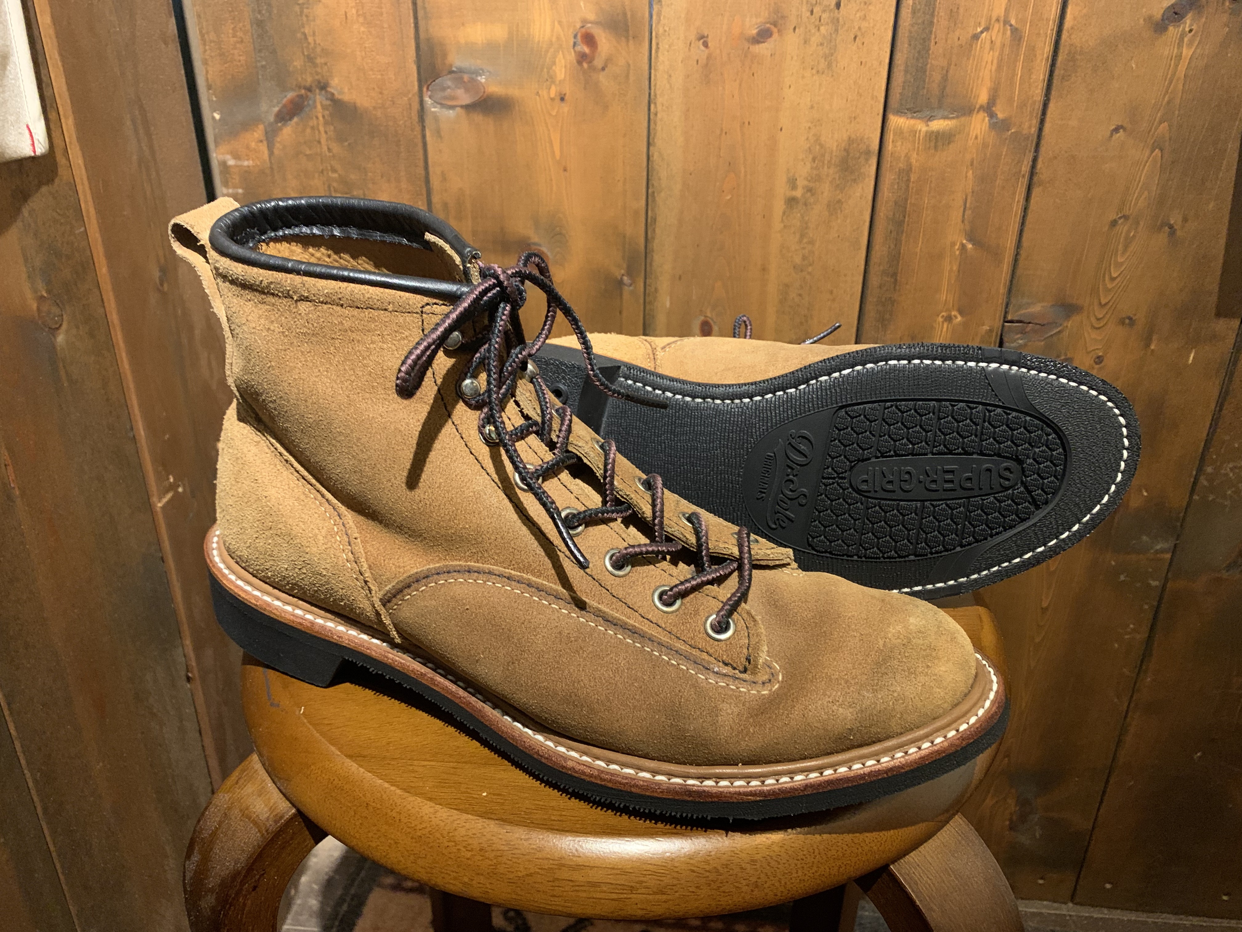 Redwing 2937 ラインマン 先芯抜き フラットボックス加工 Dr