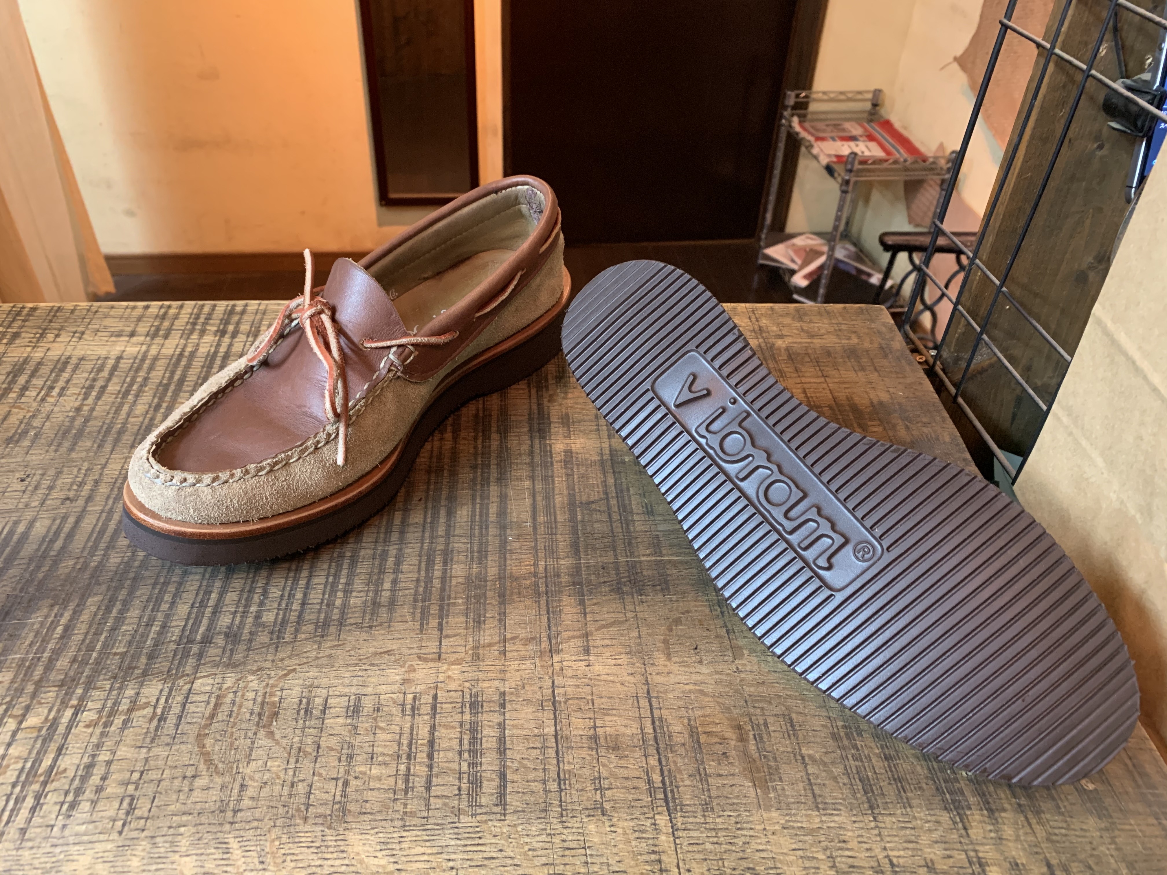 RUSSELLMOCCASIN (ラッセルモカシン) キャンプモカシン vibram#2060