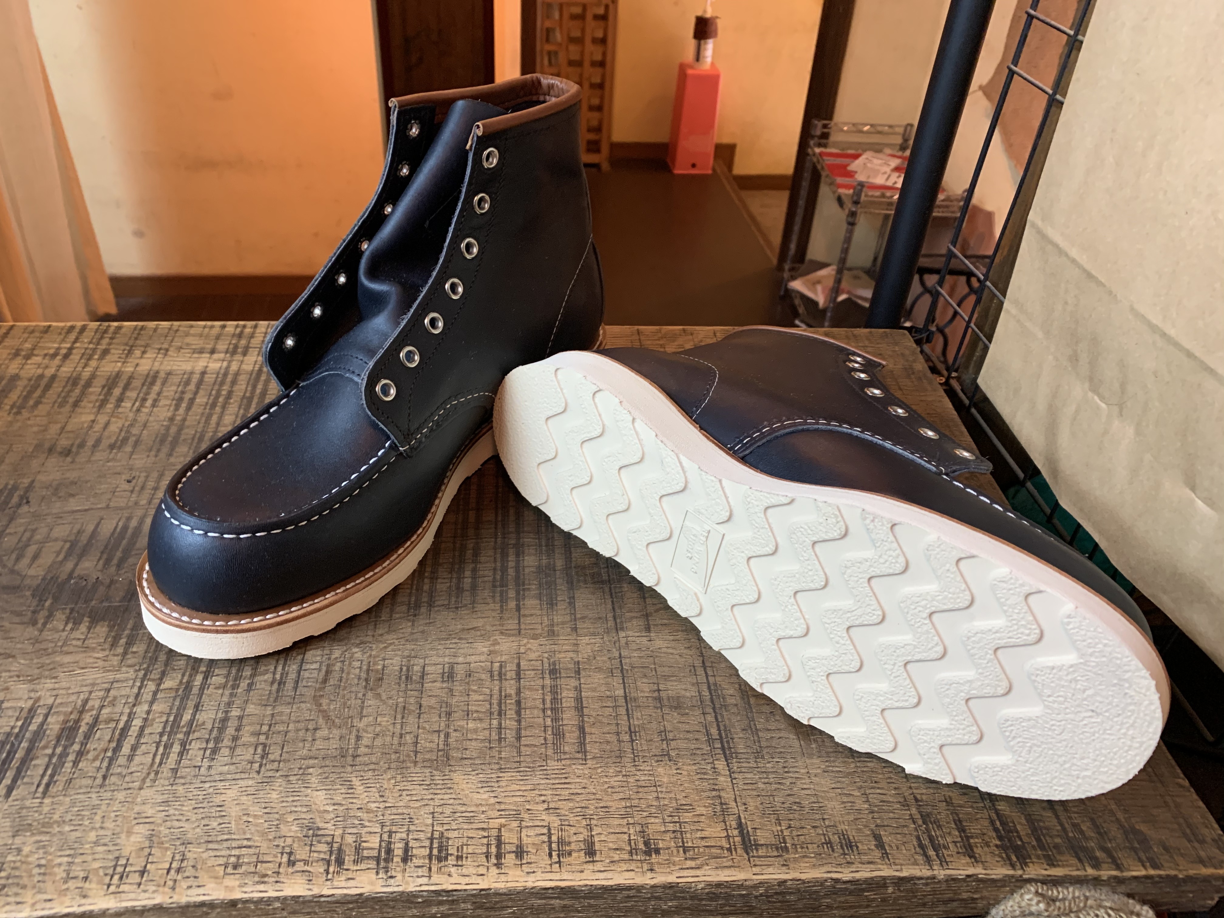 Redwing 8859 Dr.sole Cushion Sportsmanソール交換 / 先芯抜き Redwing 8859 Dr.sole Cushion Sportsmanソール交換 / 先芯抜き