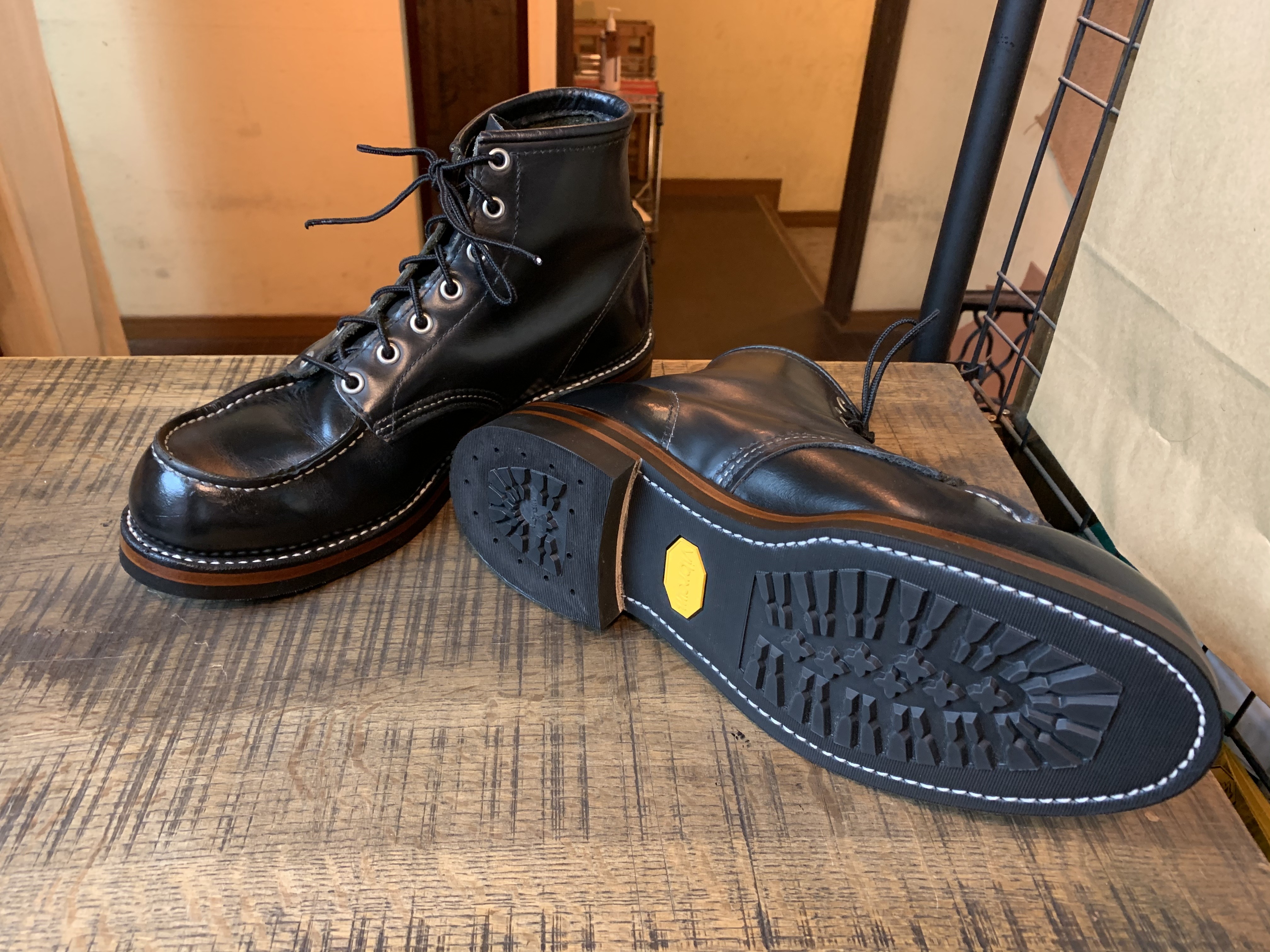 REDWING 8130 アイリッシュセッター vibram430ソールカスタム: ソールリペア＆カスタム RED CLOUD