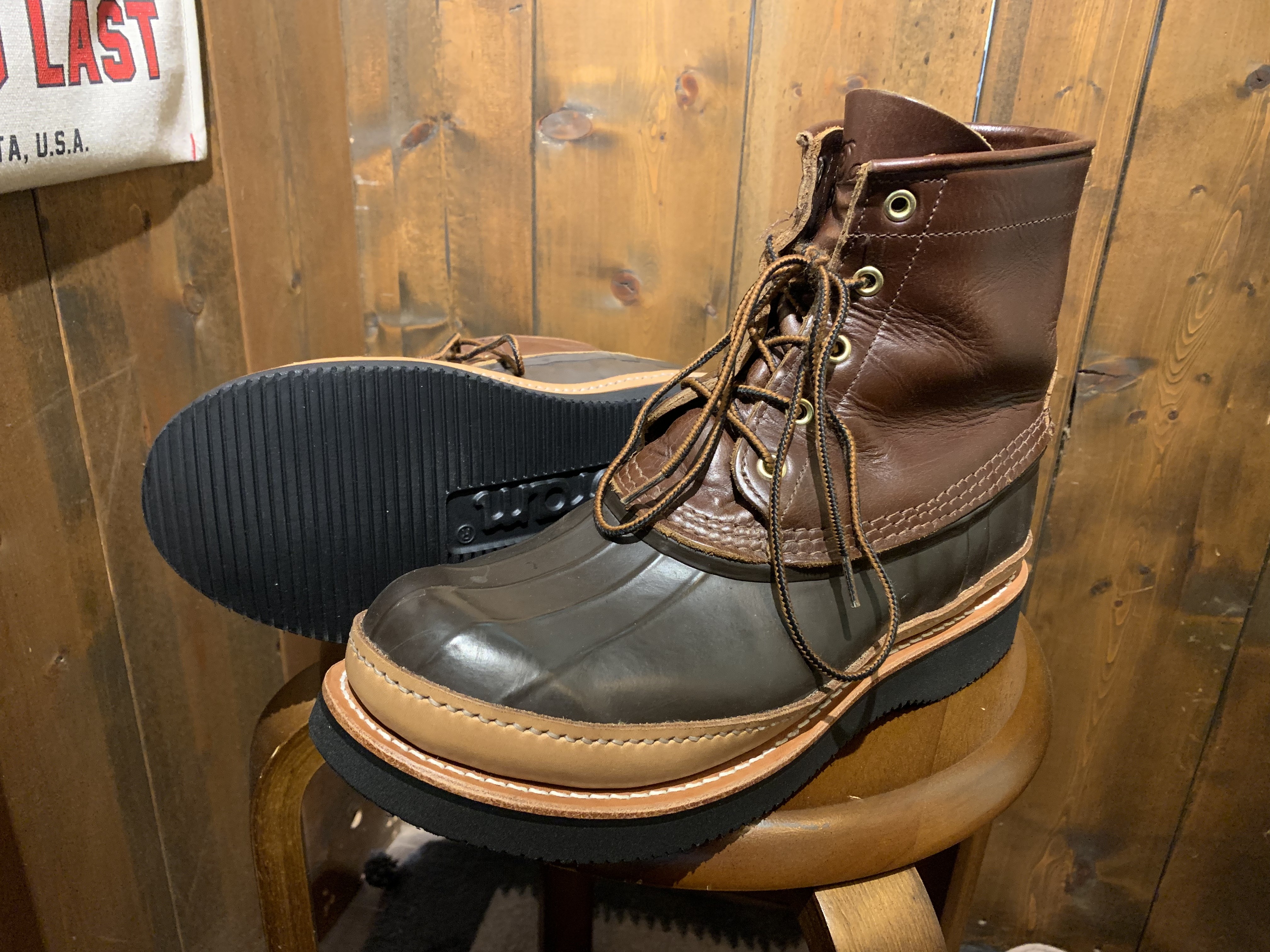 Danner(ダナー) スラッシャー vibram#2060ソールカスタム ビーンブーツ ...