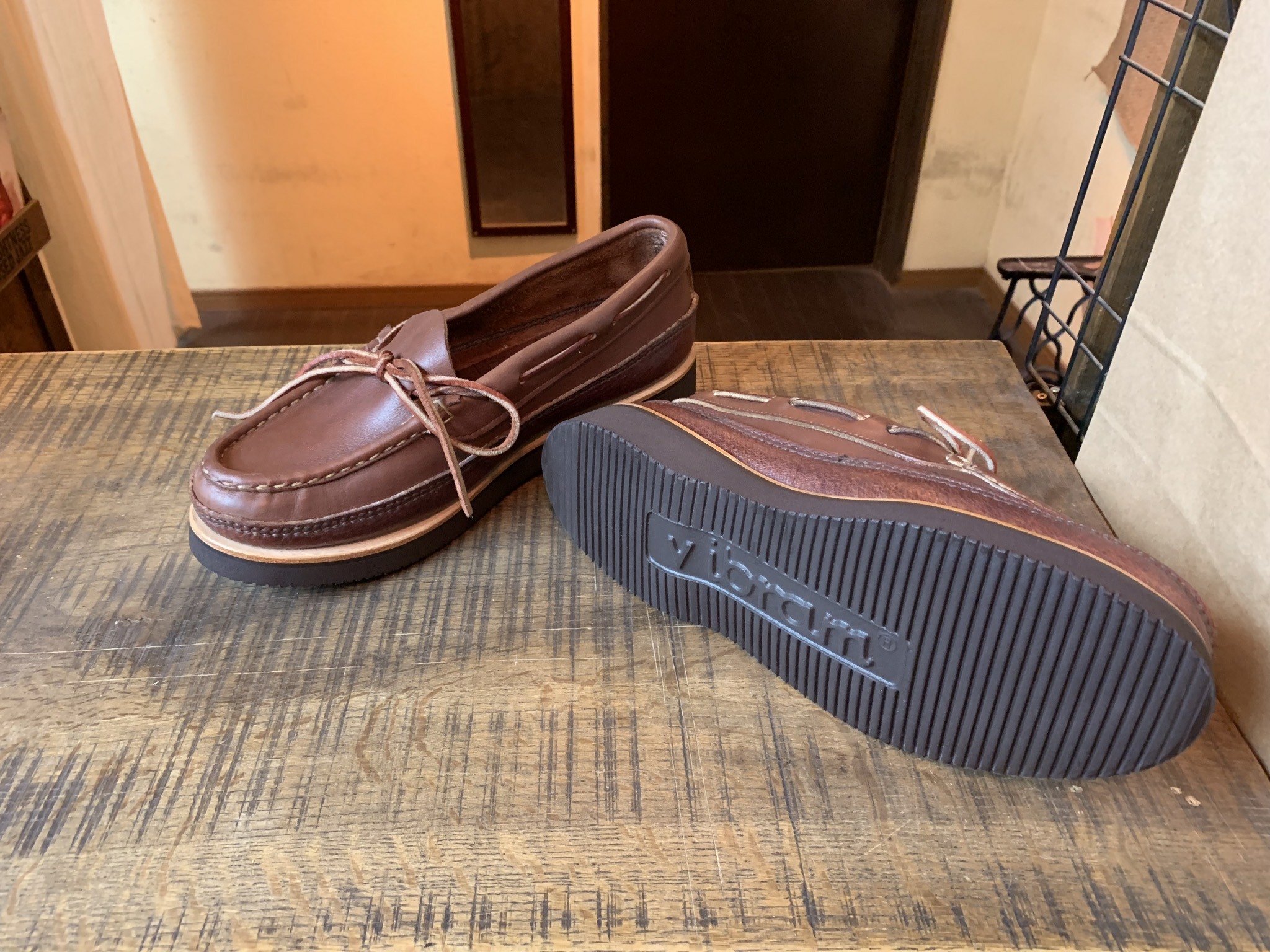 RUSSELL MOCCASIN(ラッセルモカシン) キャンプモカシン デッキ RUSSELL MOCCASIN(ラッセルモカシン) キャンプモカシン デッキ