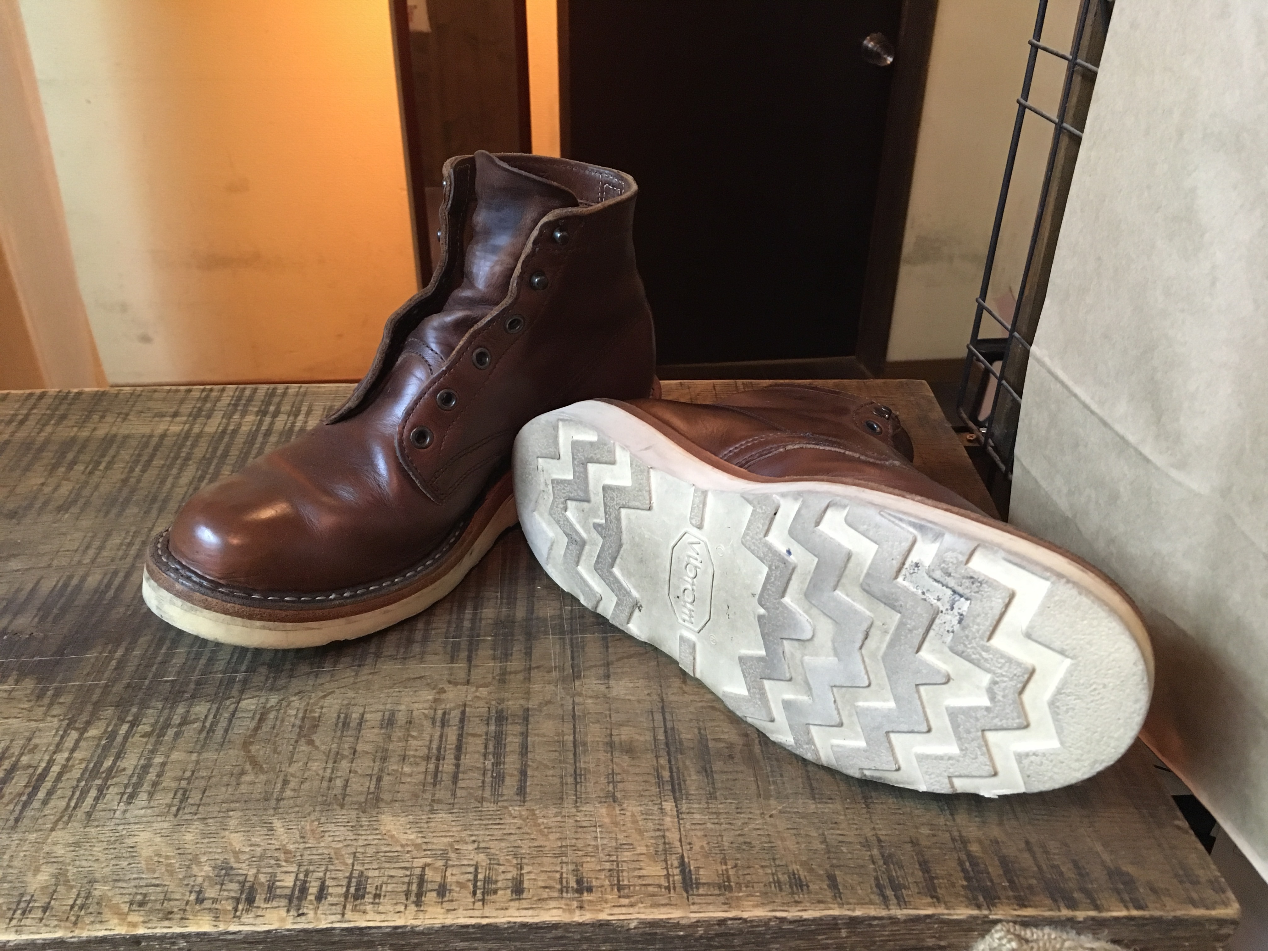 White's(ホワイツ) セミドレス vibram#430&Quabaugヒール カスタム