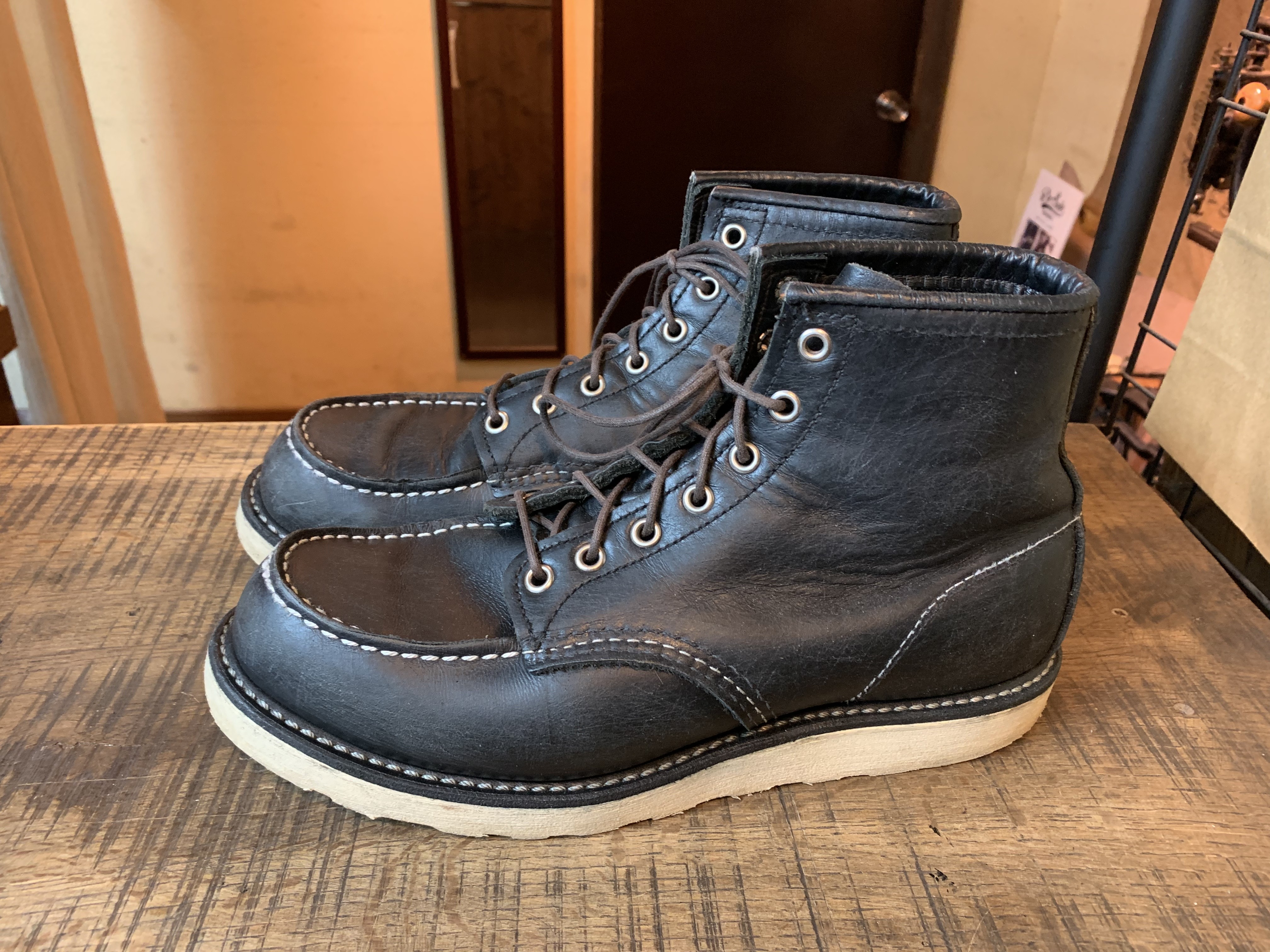 Redwing 8179 vibram#100ハニー ソールカスタム: ソールリペア