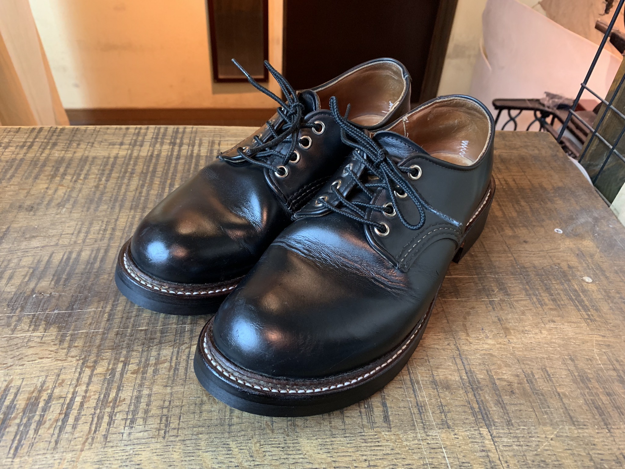 REDWING(レッドウイング) オックスフォードブーツ vibram#705ソールカスタム: ソールリペア＆カスタム RED CLOUD