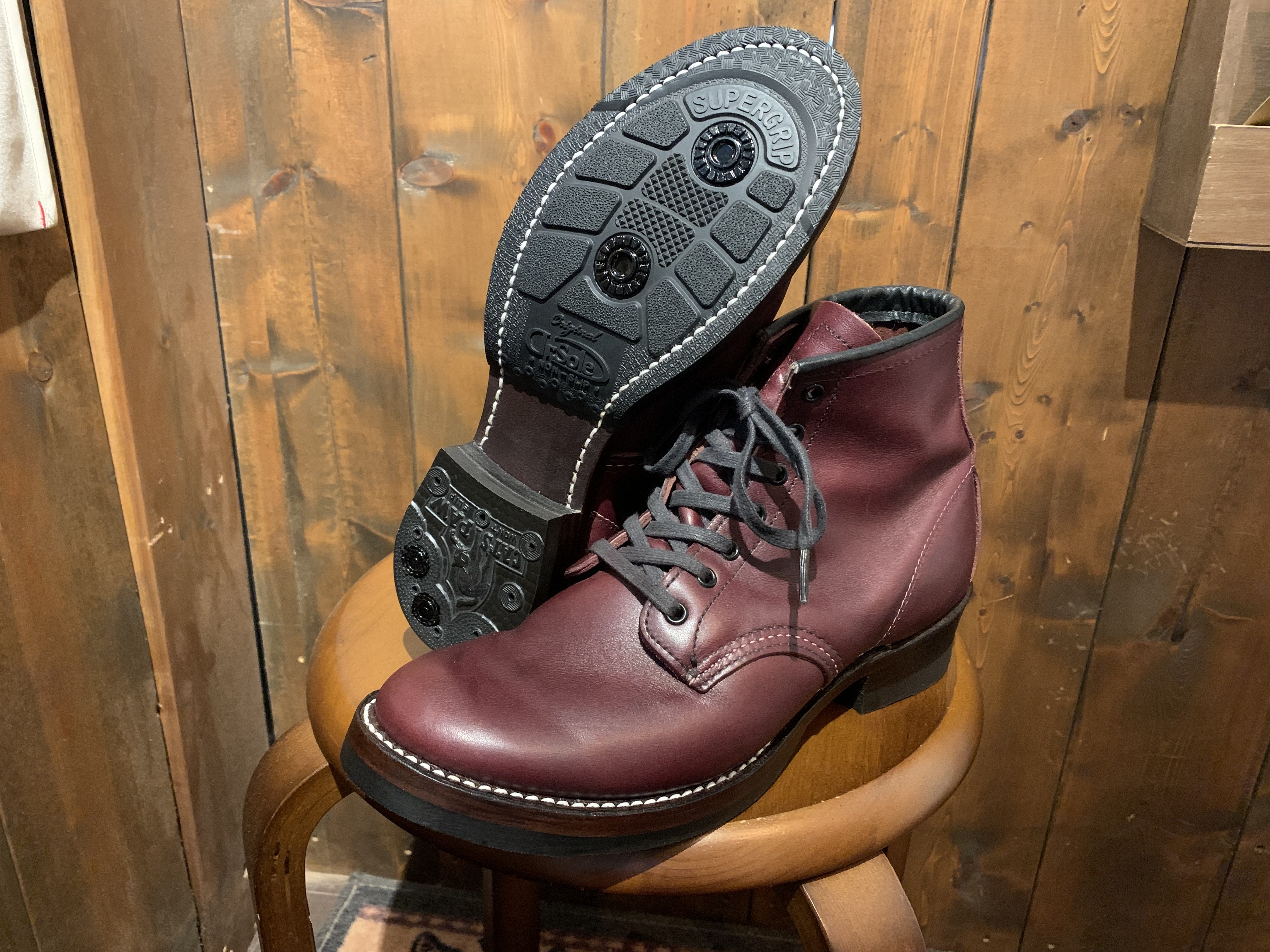 Redwing 9011 ベックマン フラットボックスカスタム Dr.sole Super
