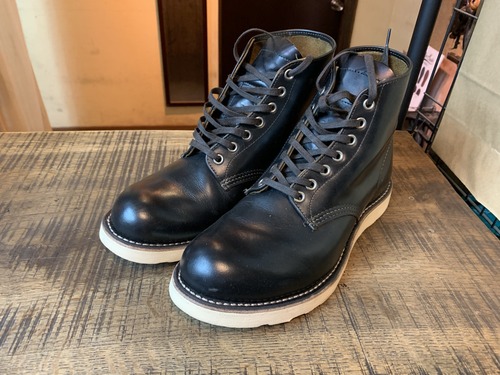 Redwing 9870 先芯抜き Dr.sole Raw Cord ハーフソールカスタム: ソールリペア＆カスタム RED CLOUD