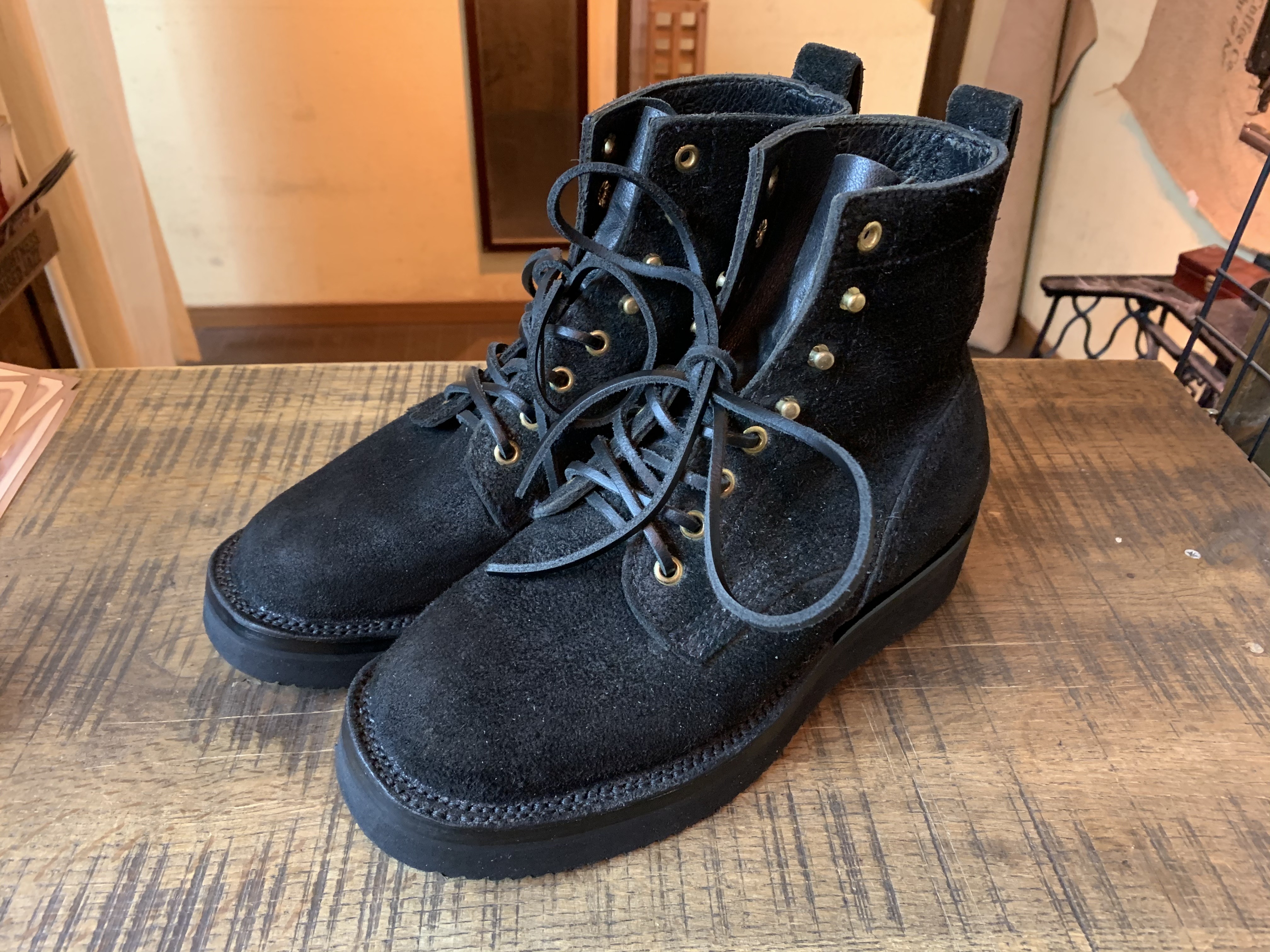 GRIZZLY BOOTS (グリズリーブーツ) ブラックベア vibram#2021 ソール