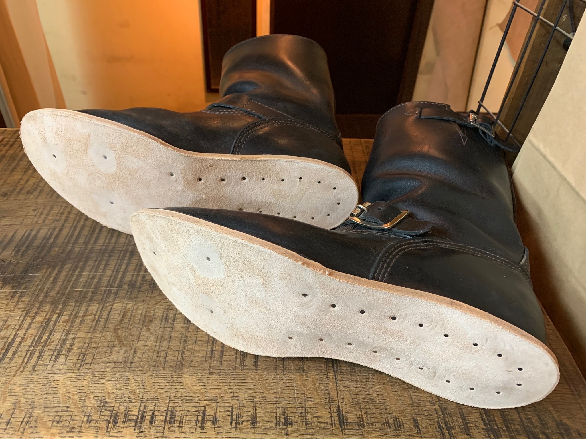 Wesco(ウエスコ) ナローエンジニアブーツ BOSS 先芯抜き vibram Wesco(ウエスコ) ナローエンジニアブーツ BOSS 先芯抜き vibram