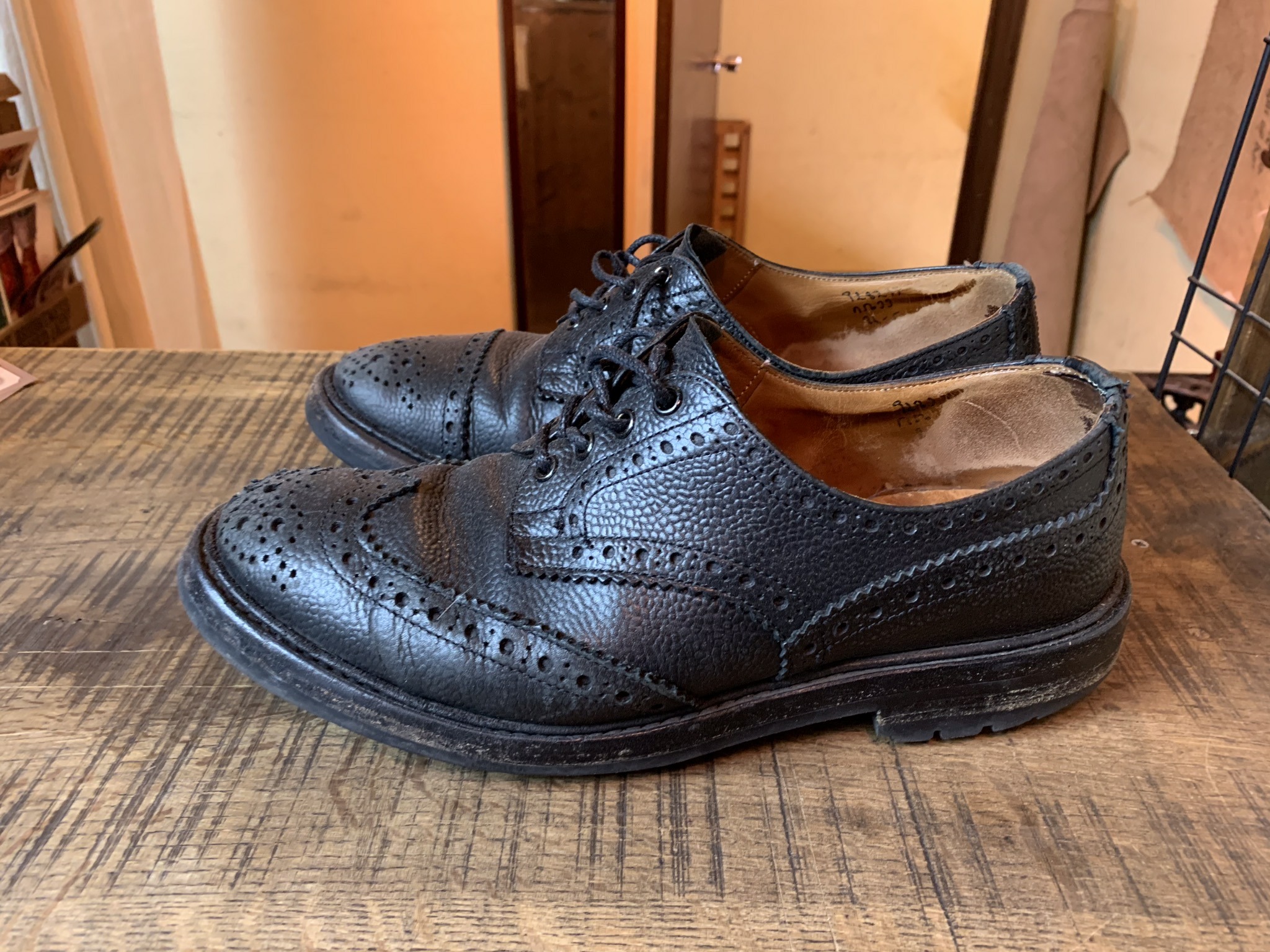 Trickers - 新品 トリッカーズ リバーススエード ダービーシューズ ...