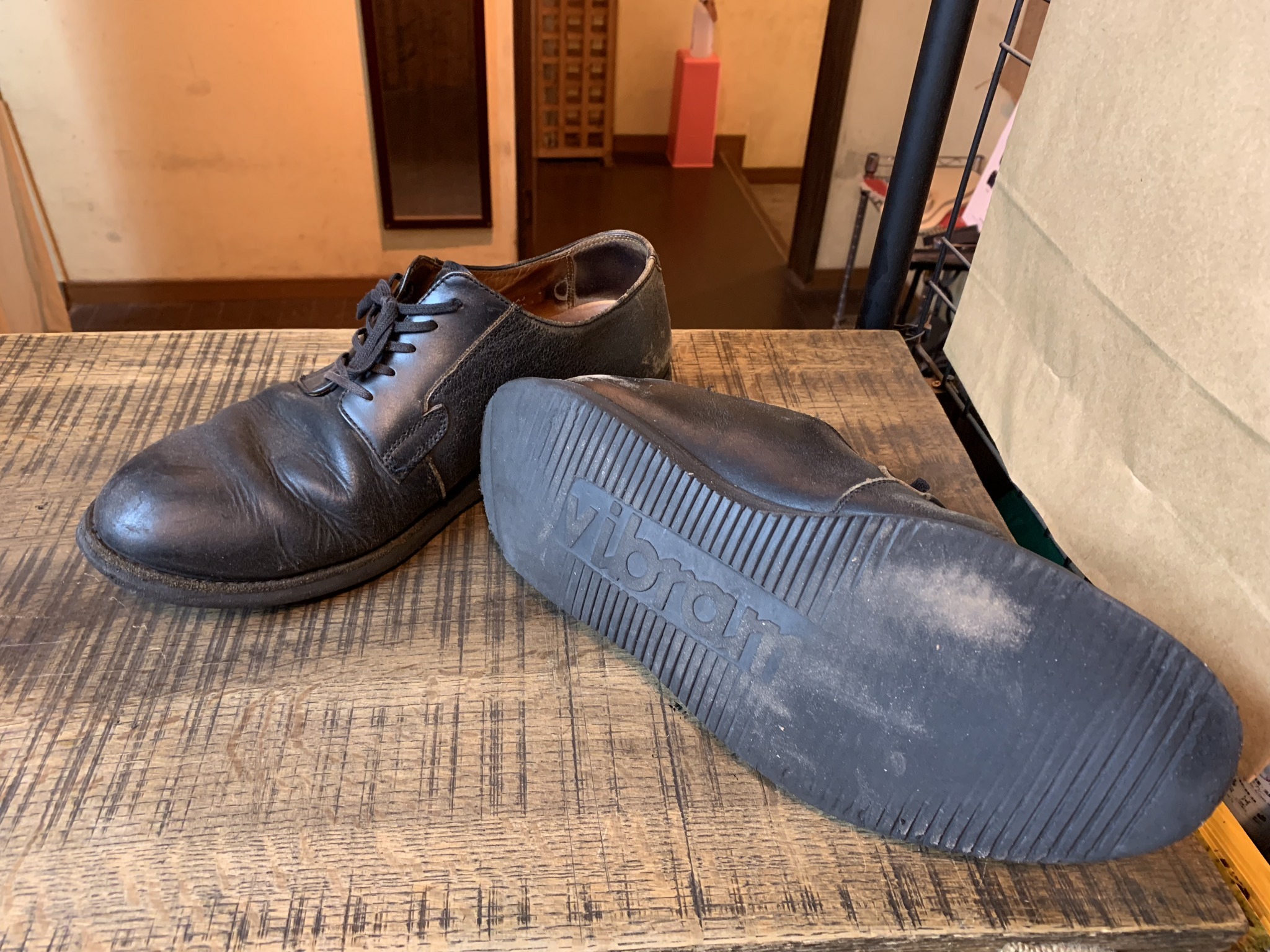 J&W DAWSON ポストマンシューズ vibram#2060ソール交換: ソール