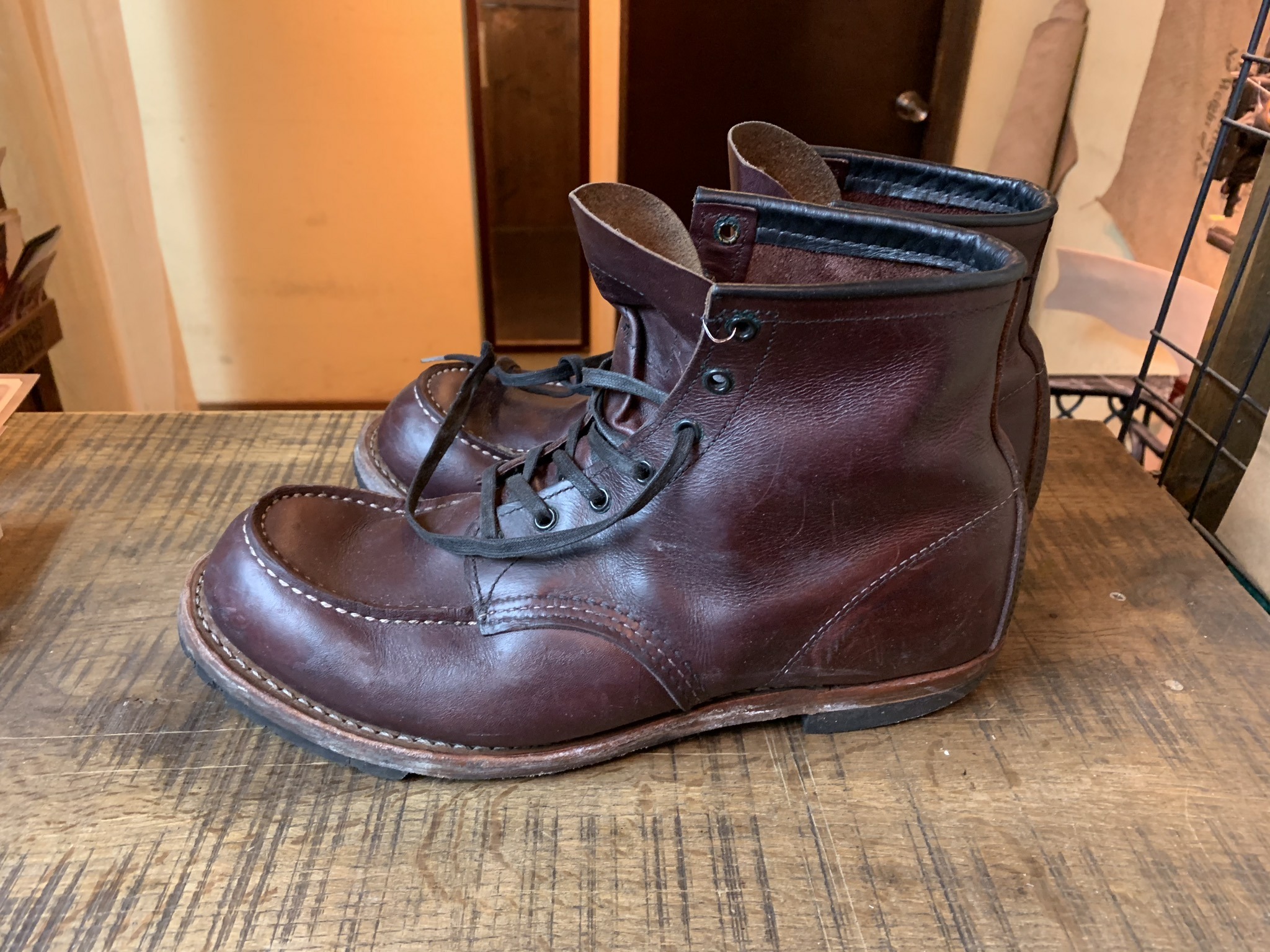 REDWING ベックマン 9010 vibram#435ソールカスタム: ソールリペア ...