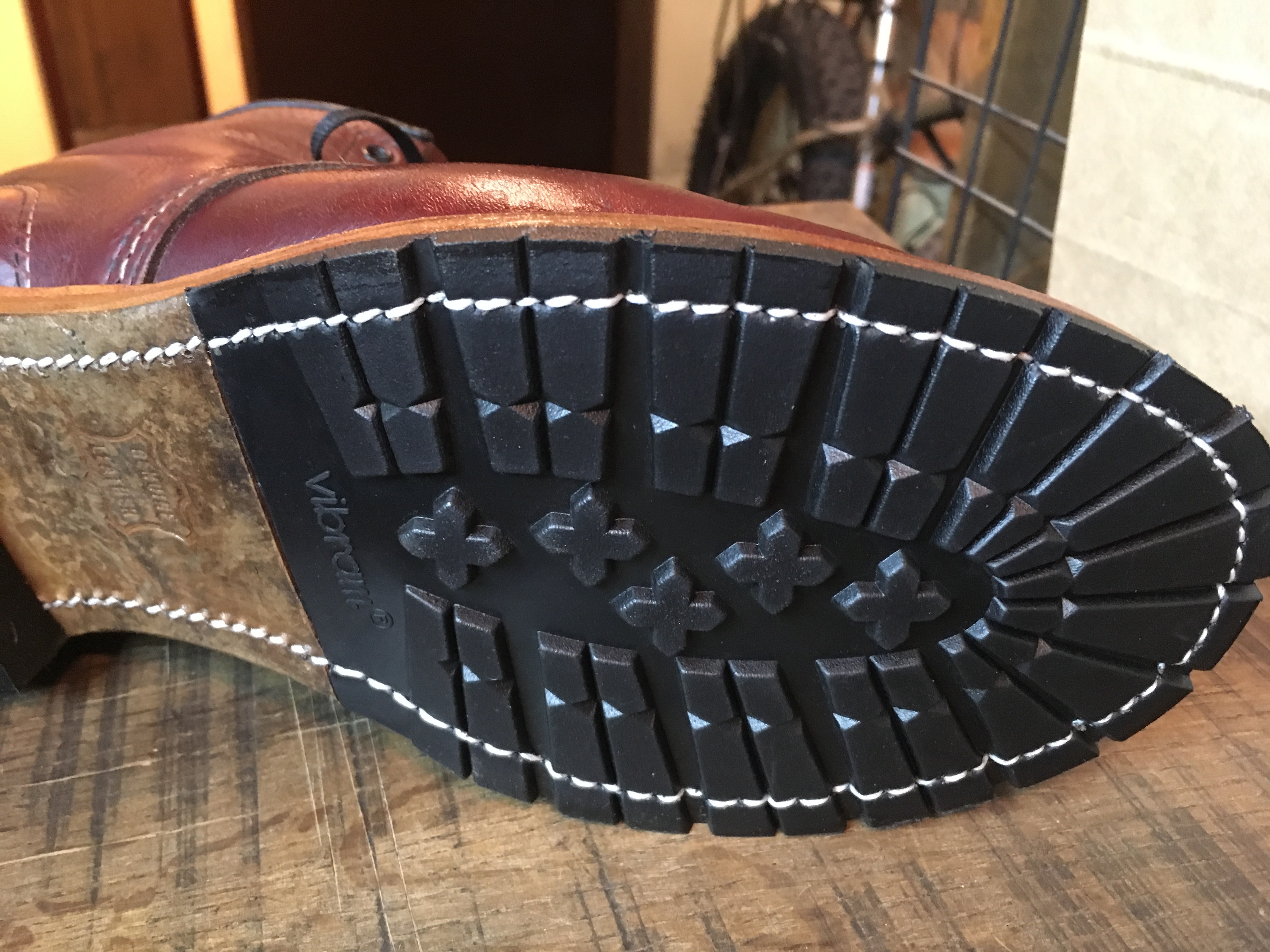 激レア ソール交換済 ベックマン 9012 モック US11 美品 チェスナット RED WING 9012 Beckman 6Inch Moc / SANDERS ロングウイングチップ