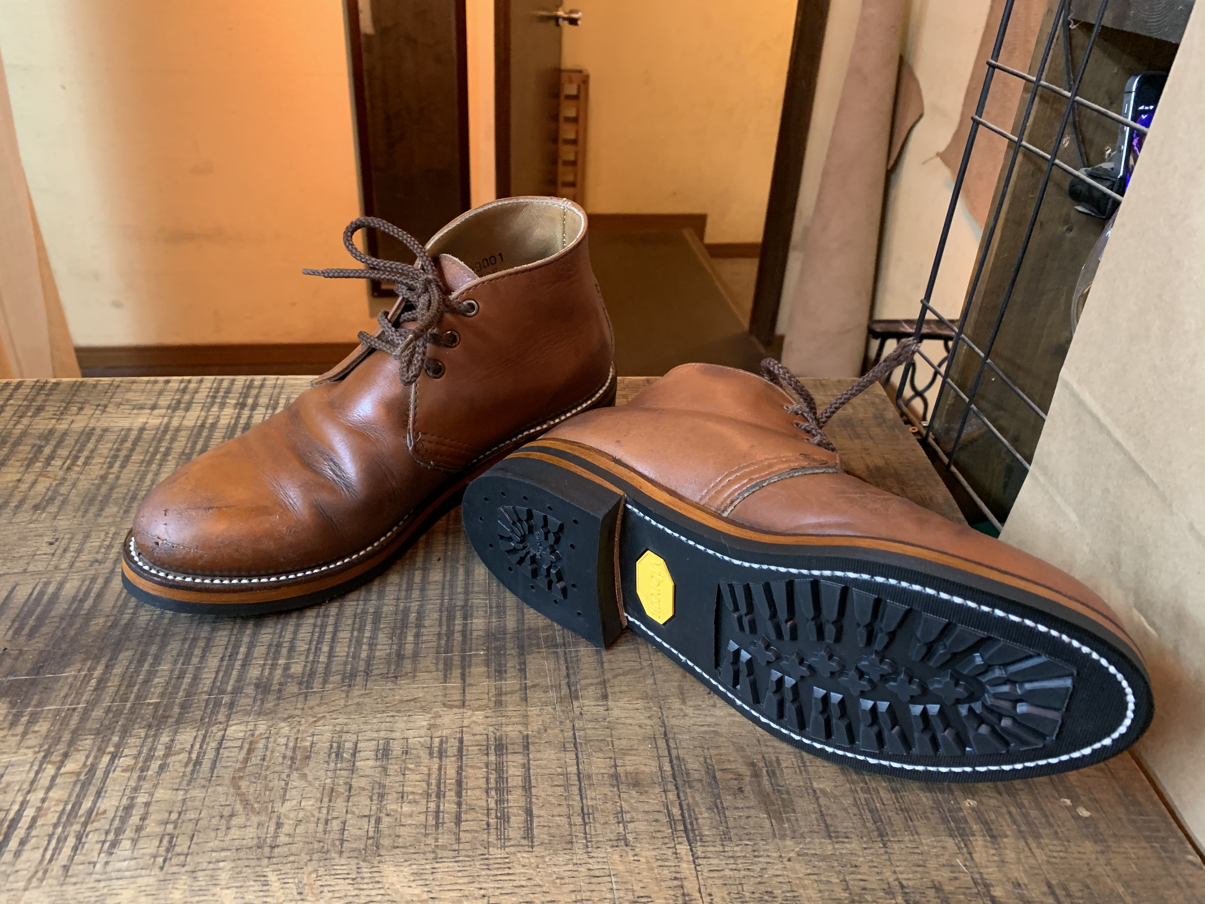 REDWING(レッドウイング) #595 チャッカブーツ vibram#430ソール