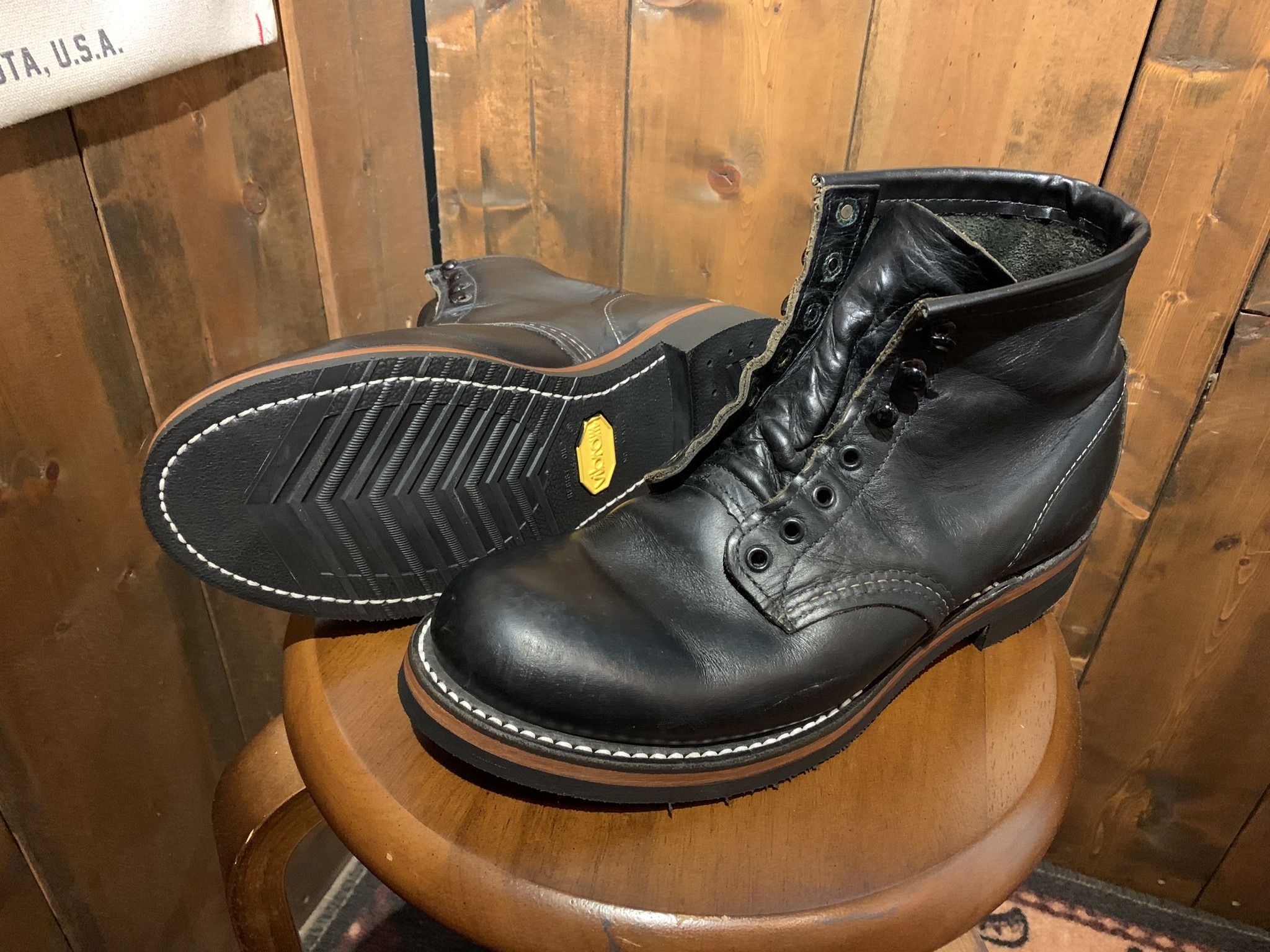 REDWING US8 8179 ベックマンカスタム ソール新品 レッドウィング/Redwing専門修理のBECKMAN:8179アイリッシュ