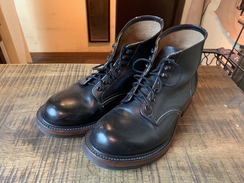 JOE McCOY 旧リアルマッコイズ レイルマンブーツ 希少]旧リアルマッコイズ ラインマンブーツ96年製最初期モデル size7E