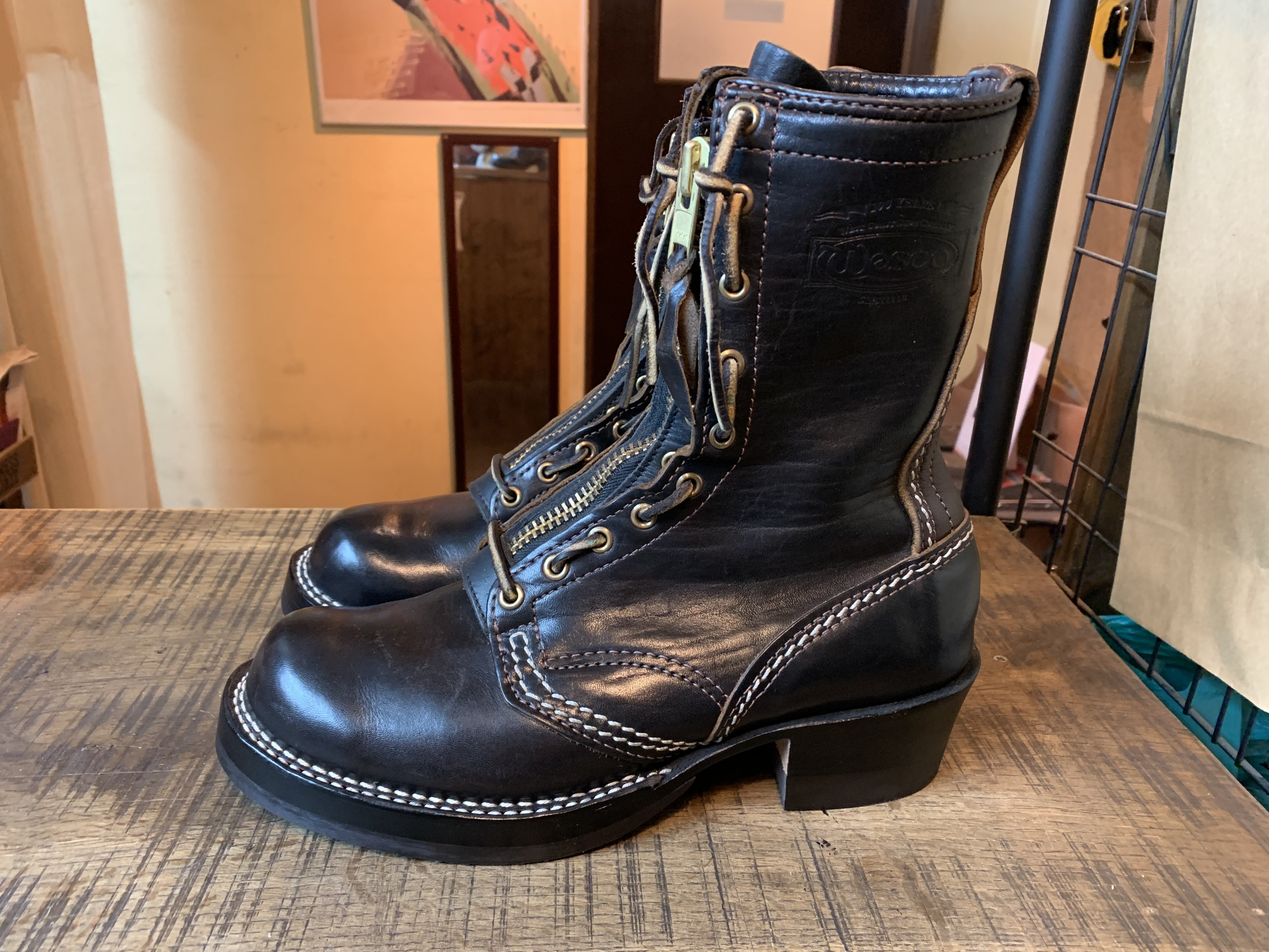 Wesco(ウエスコ) 100周年ジョブマスター vibram#705ソール交換: ソール