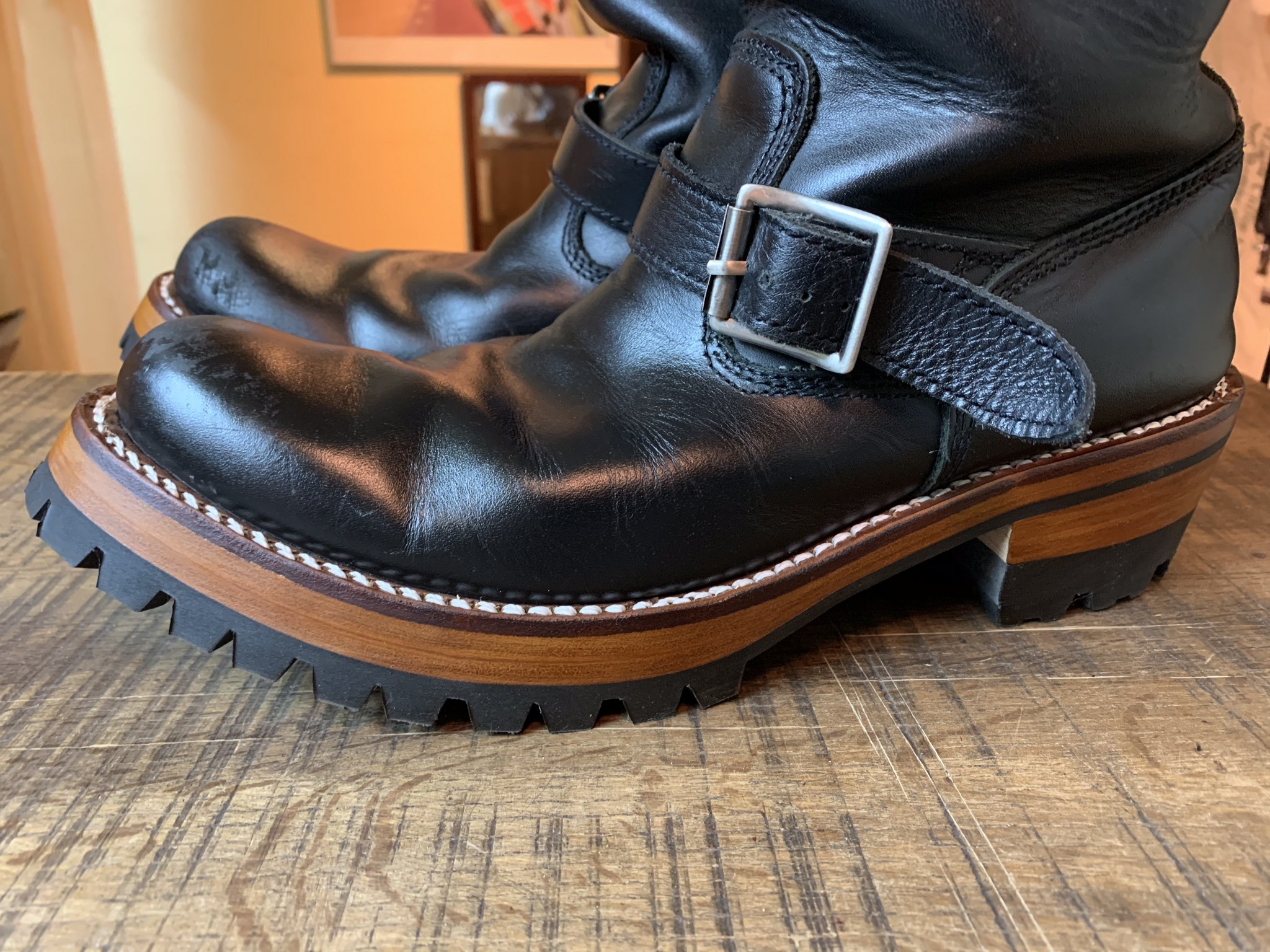 REDCOVER(レッドカバー) エンジニアブーツ vibram#100 フロントダブル