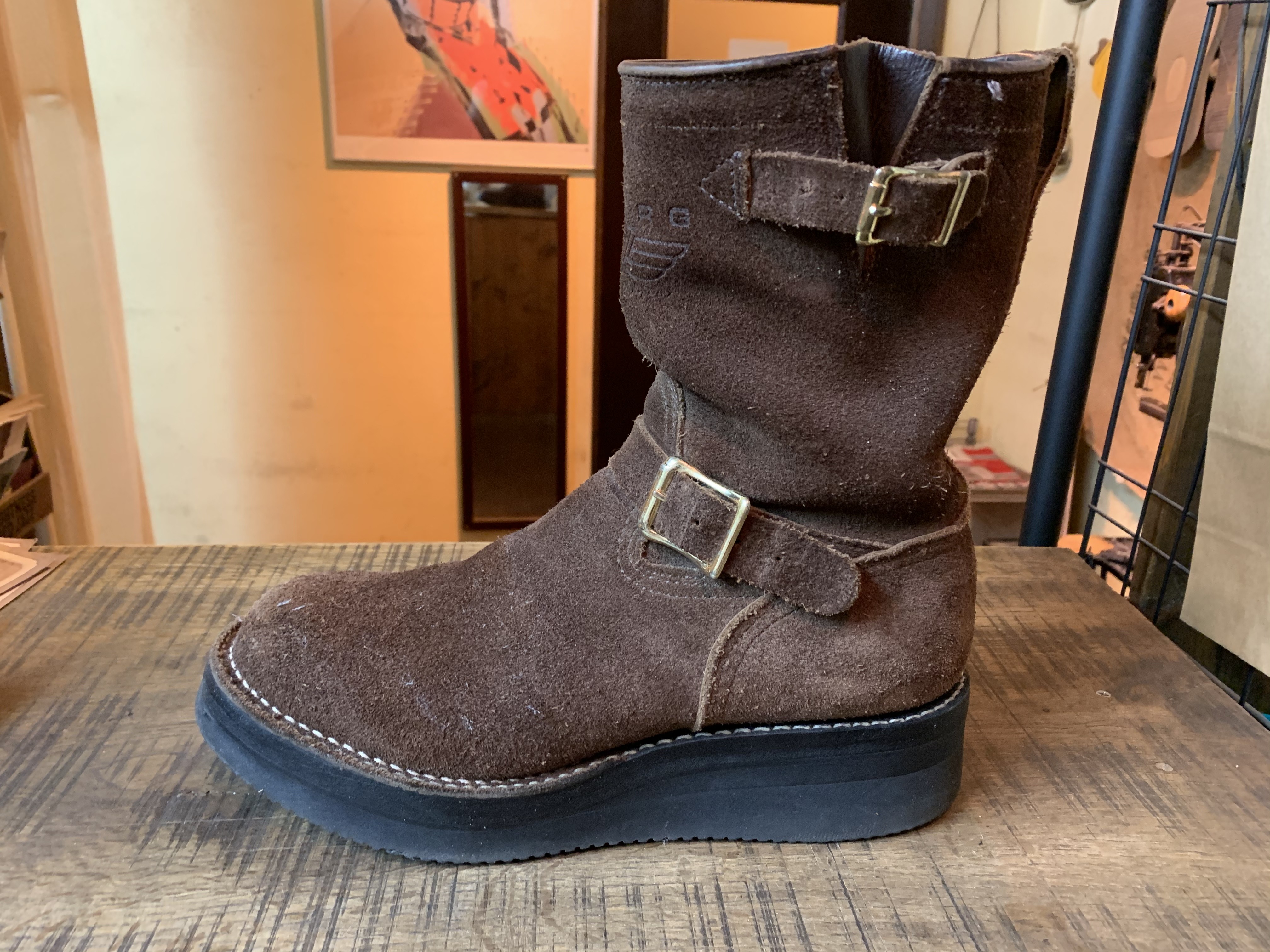 VIBERG エンジニア スエード 27cm-