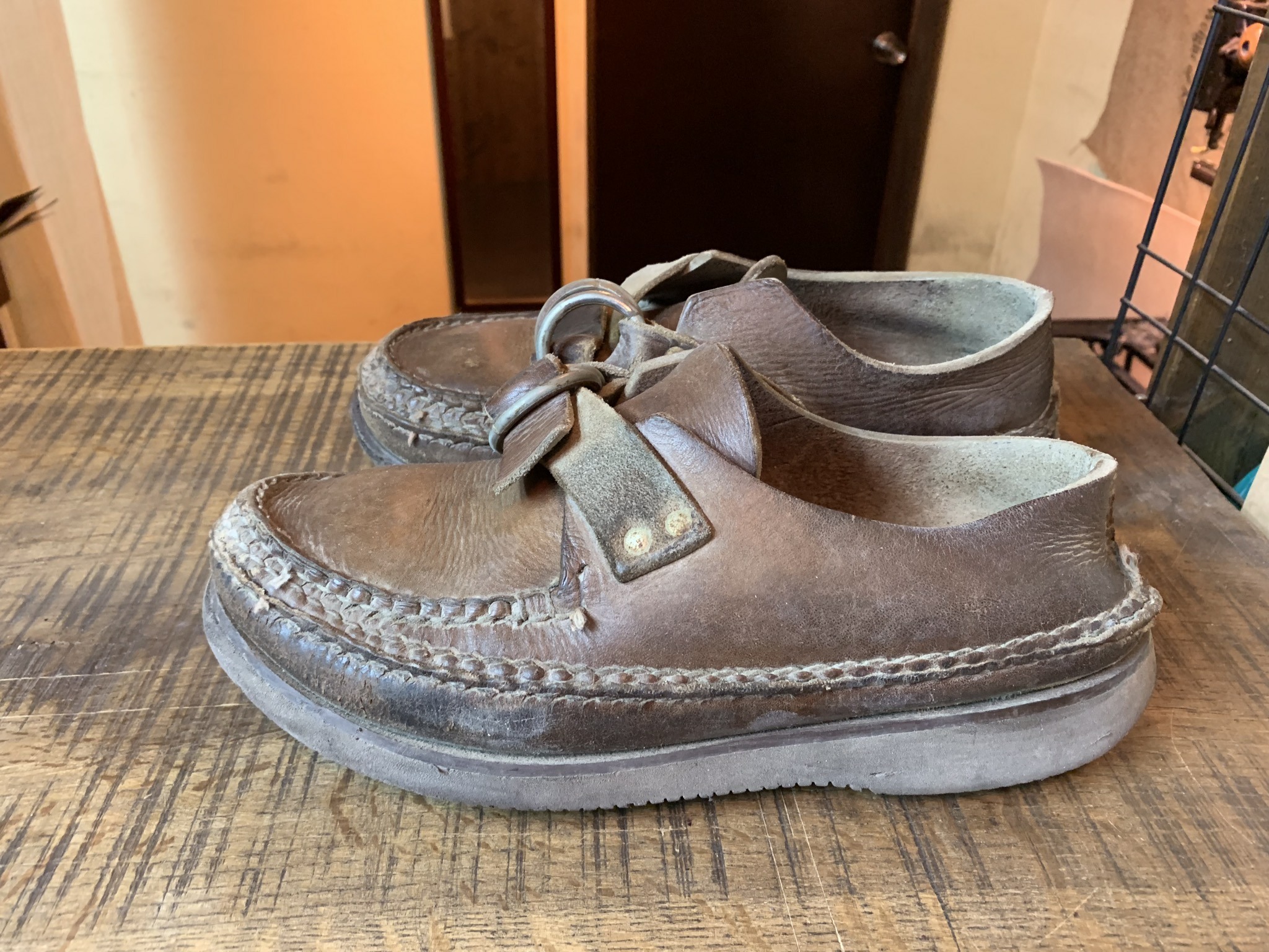 ARROW MOCCASIN Tie Moccasin 5WC 〔メンズ〕 ARROW MOCCASIN