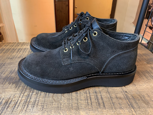 HATHORN (ハソーン) オックスフォードブーツ ダブルステッチ加工