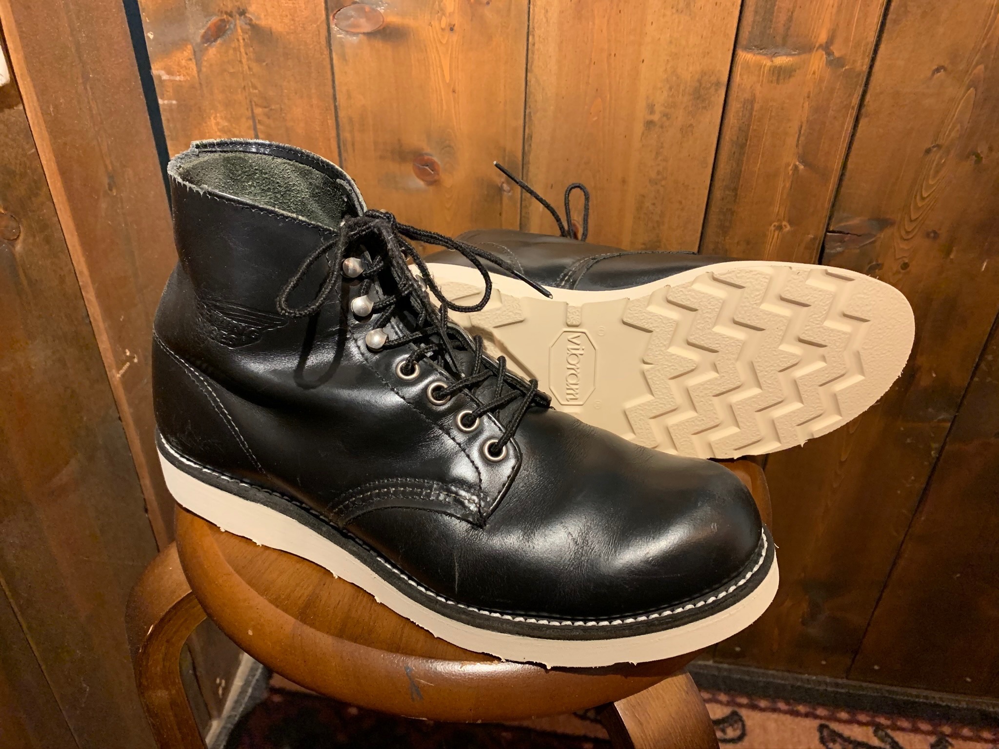 サイズRED WING 8165 vibram4014交換済 size.7～7 1/2 - ブーツ