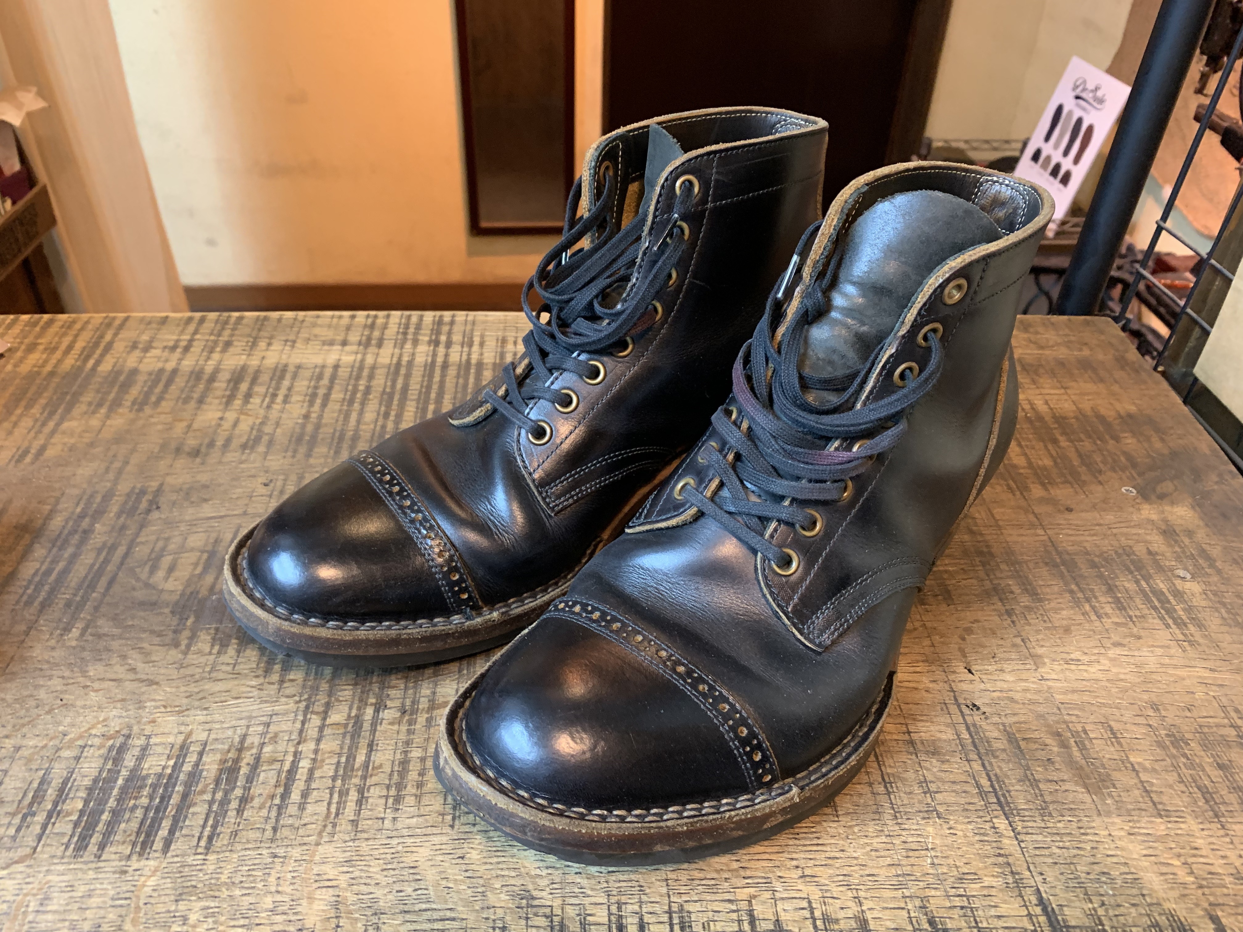 Iron Boots(アイアンブーツ) デビルドッグ Dr.sole Raw cordハーフ