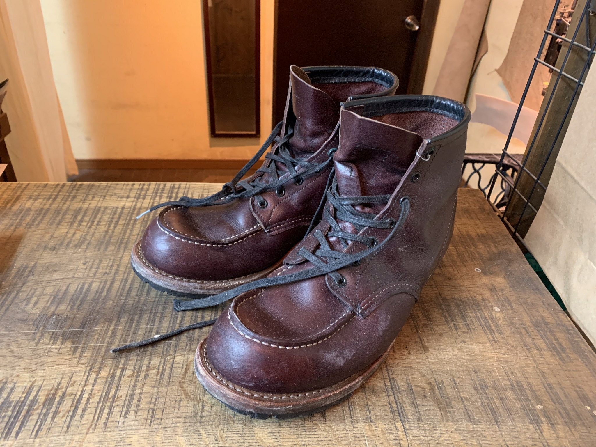 REDWING ベックマン 9010 vibram#435ソールカスタム: ソールリペア