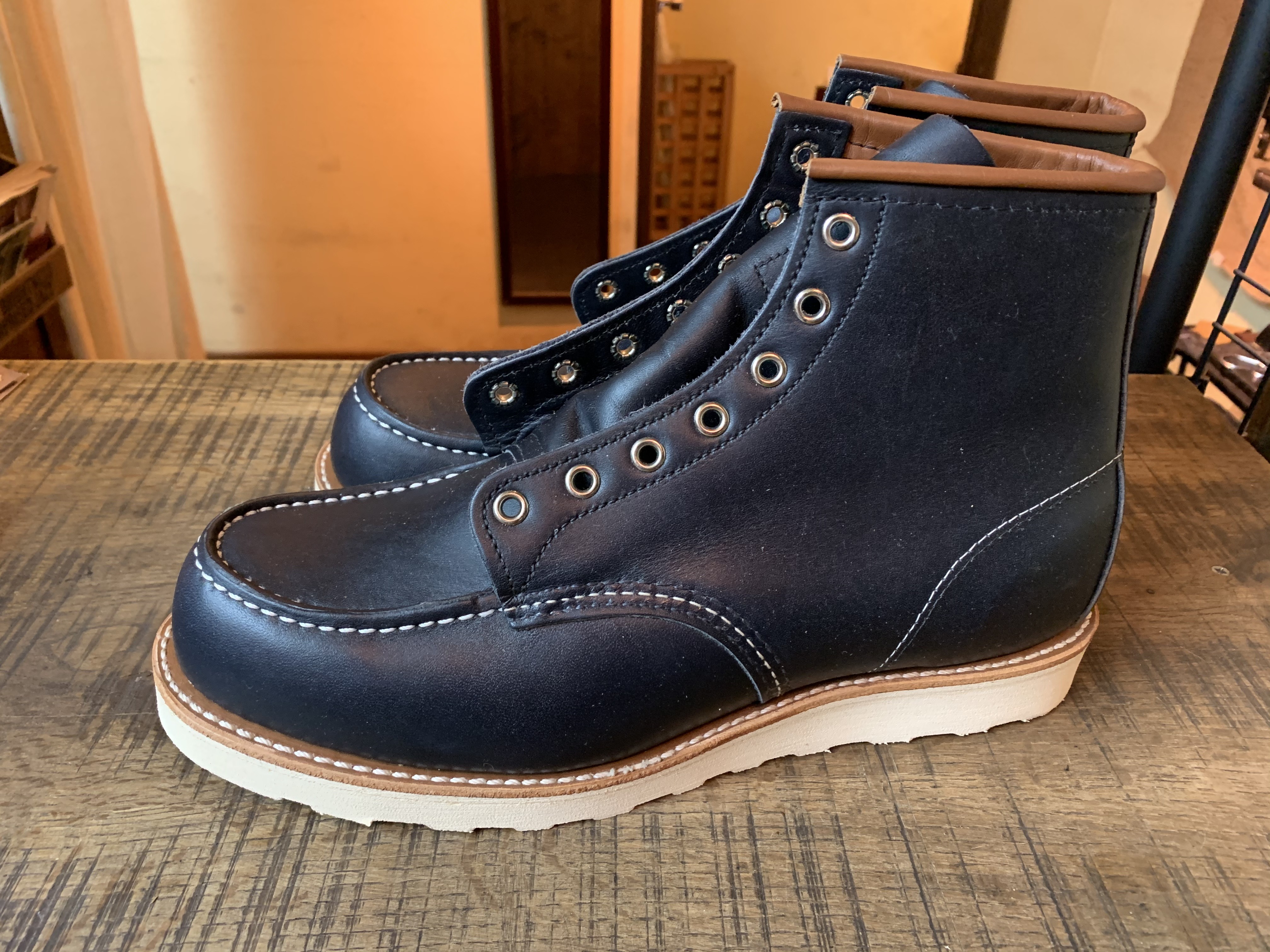 Redwing 8859 Dr.sole Cushion Sportsmanソール交換 / 先芯抜き